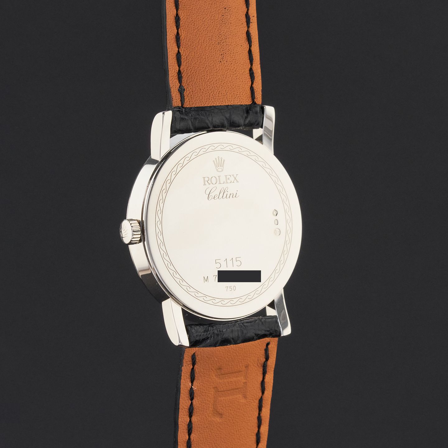 Rolex Cellini Time 5115 (2008) - Zilver wijzerplaat 32mm Witgoud (7/8)