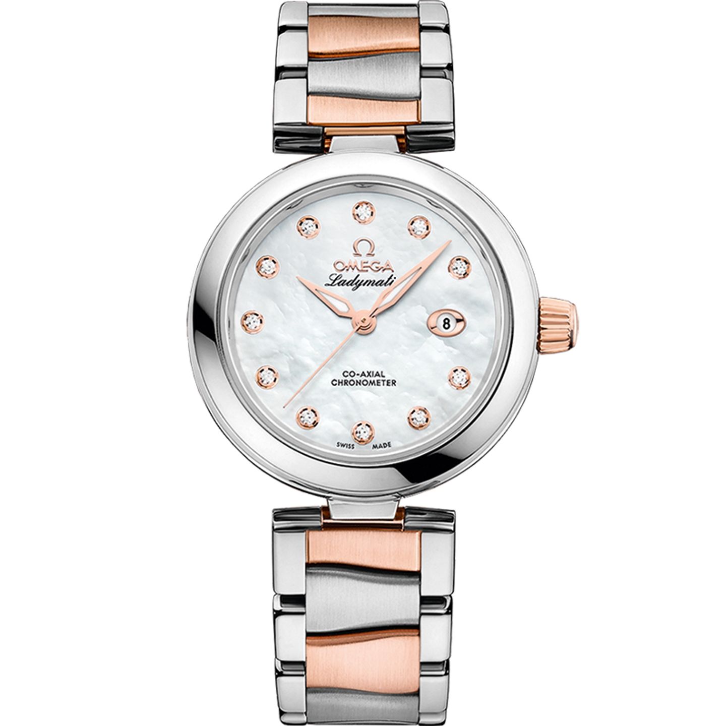 Omega De Ville Ladymatic 425.20.34.20.55.004 (2025) - Pearl dial 34 mm Steel case (1/1)