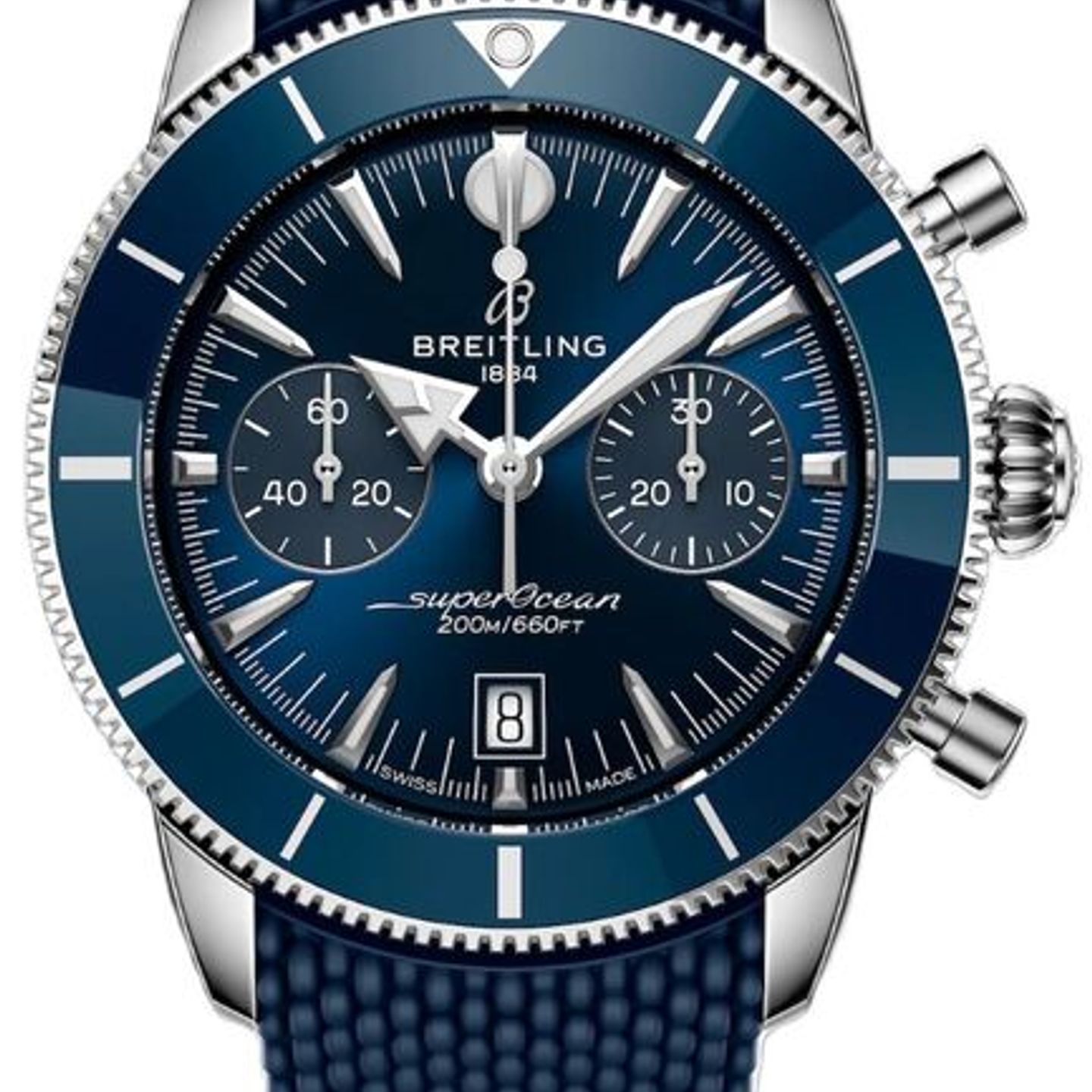 Breitling Superocean Heritage AB3111161C1S1 (2026) - Blauw wijzerplaat 42mm Staal (1/1)