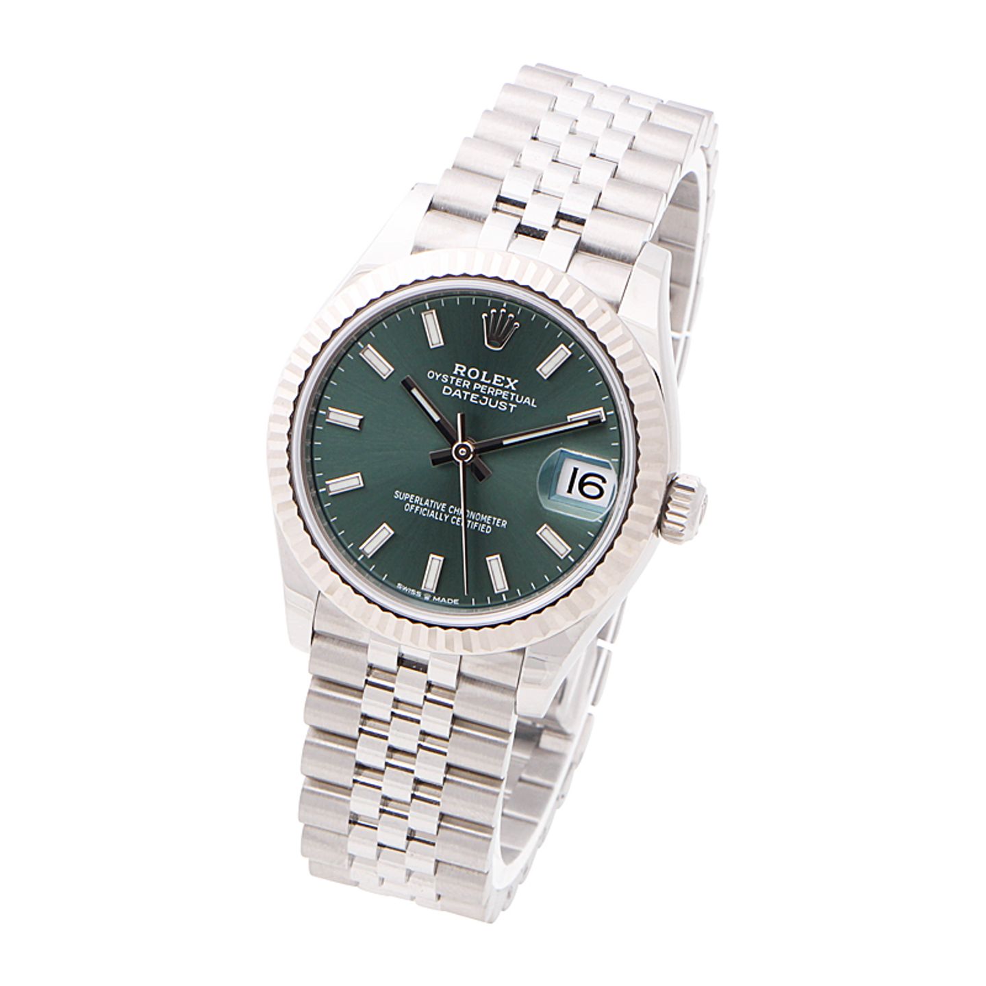 Rolex Datejust 31 278274 (2025) - Groen wijzerplaat 31mm Staal (2/4)
