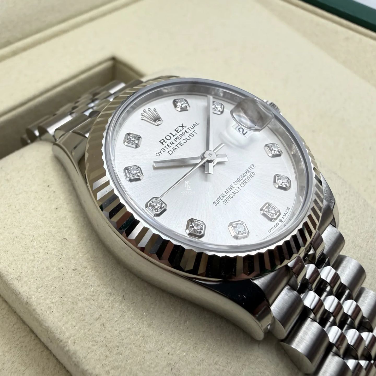 Rolex Datejust 31 278274 (2026) - Silver dial 31 mm Steel case (8/8)