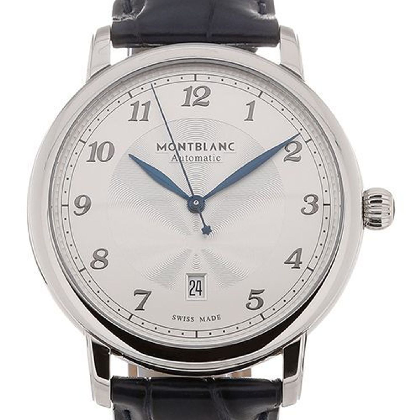 Montblanc Star 117575 (2024) - Silver dial 42 mm Steel case (1/4)