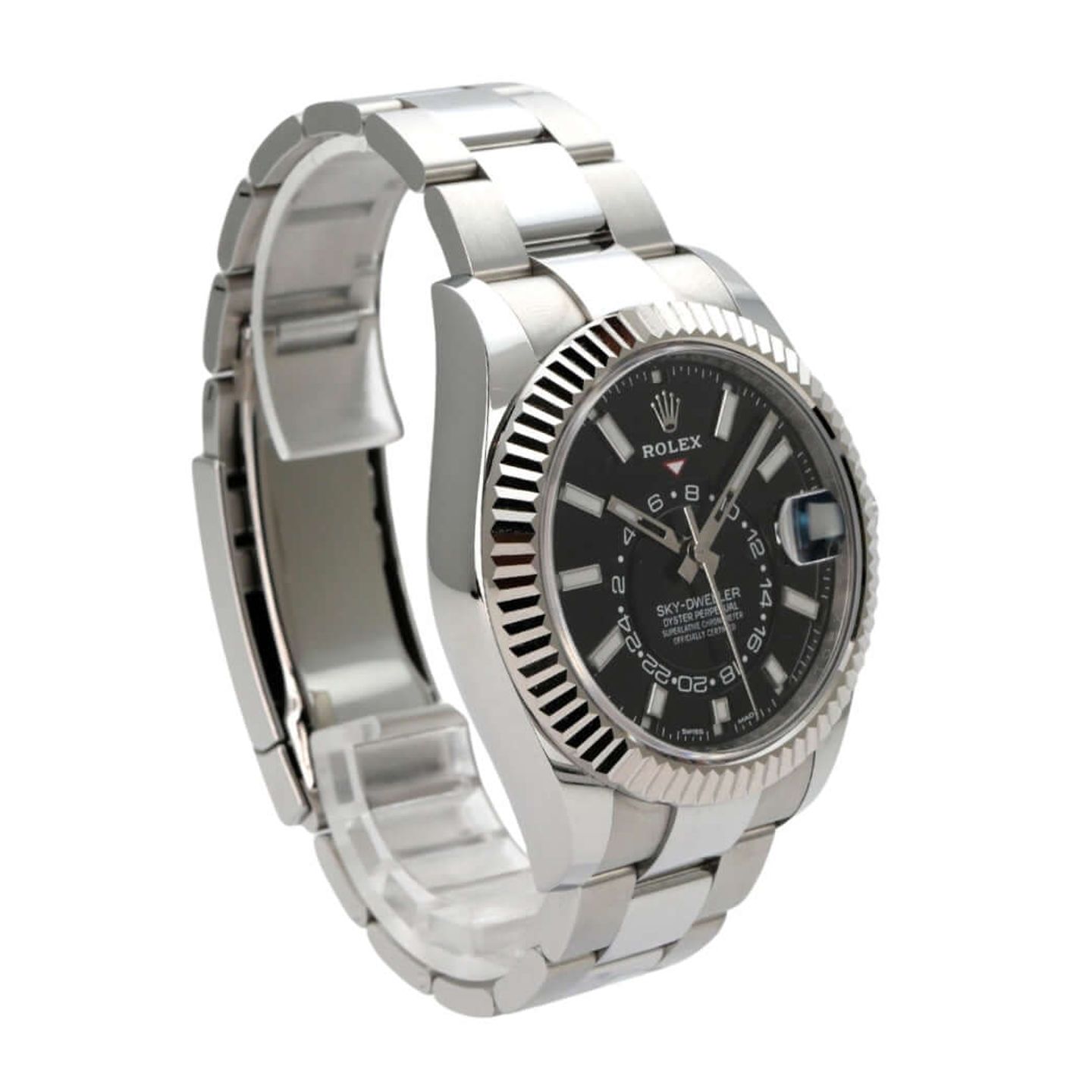 Rolex Sky-Dweller 326934 (2020) - Zwart wijzerplaat 42mm Staal (4/8)