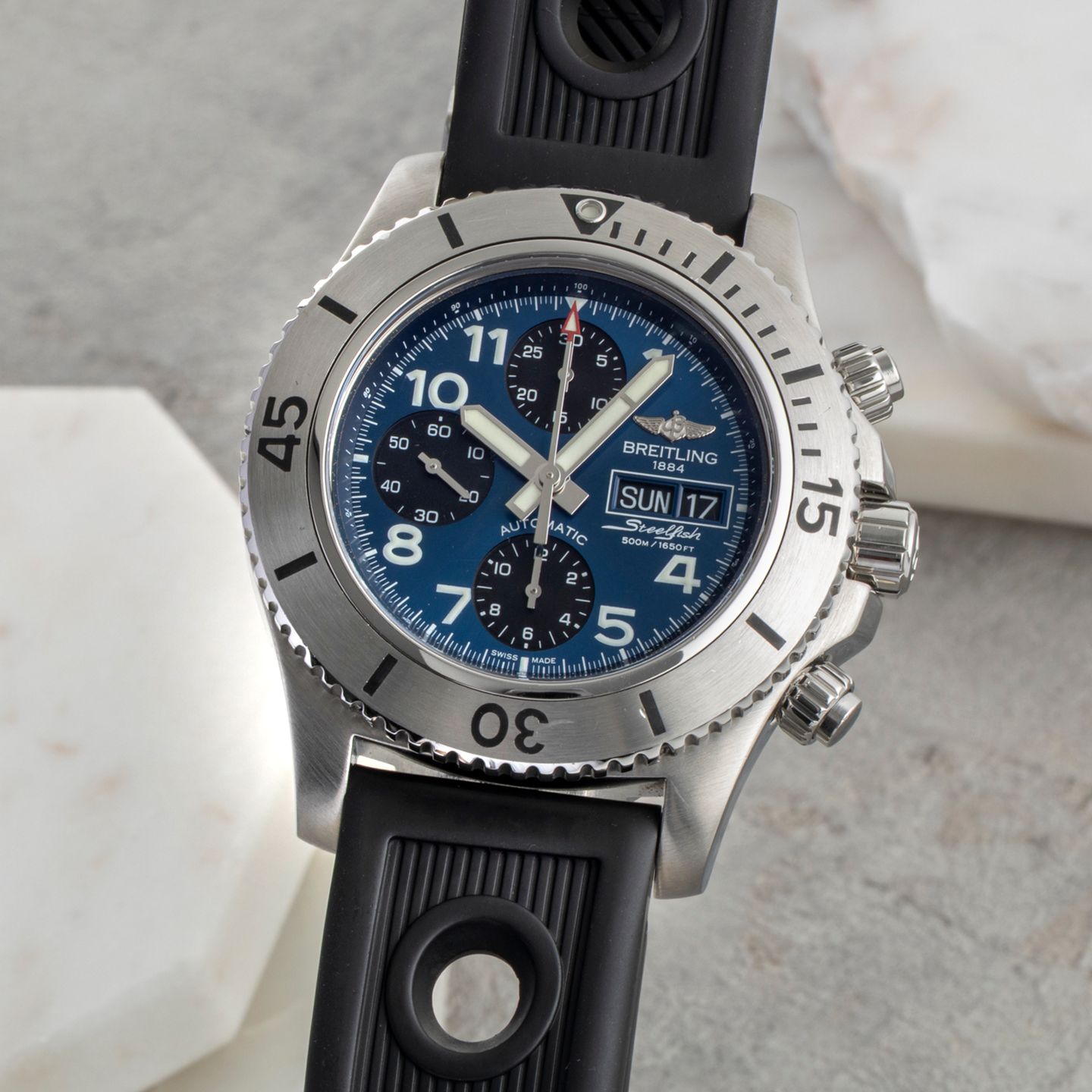 Breitling Superocean Chronograph II A13341 - (3/8)