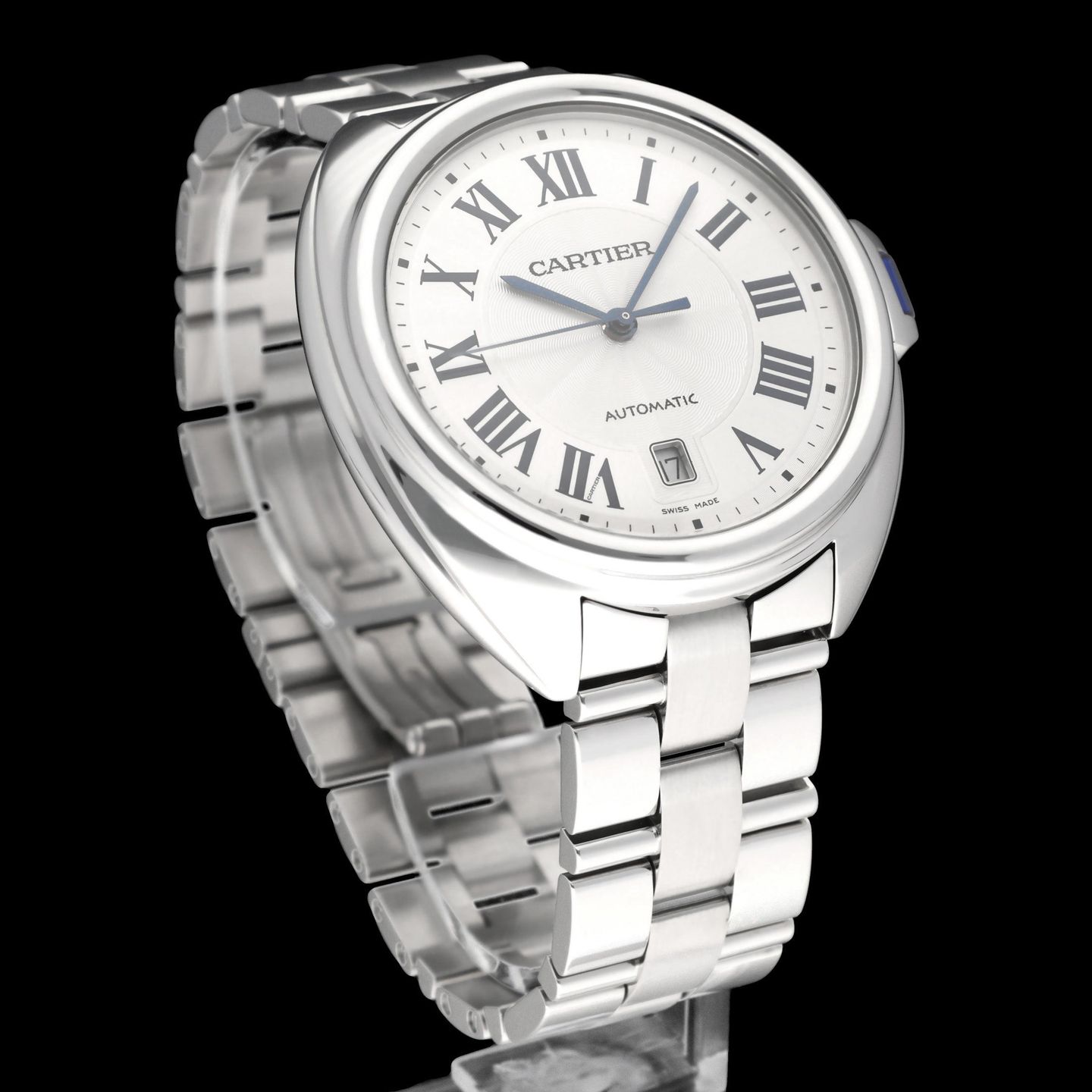Cartier Clé de Cartier WSCL0007 (2020) - Zilver wijzerplaat 40mm Staal (4/8)