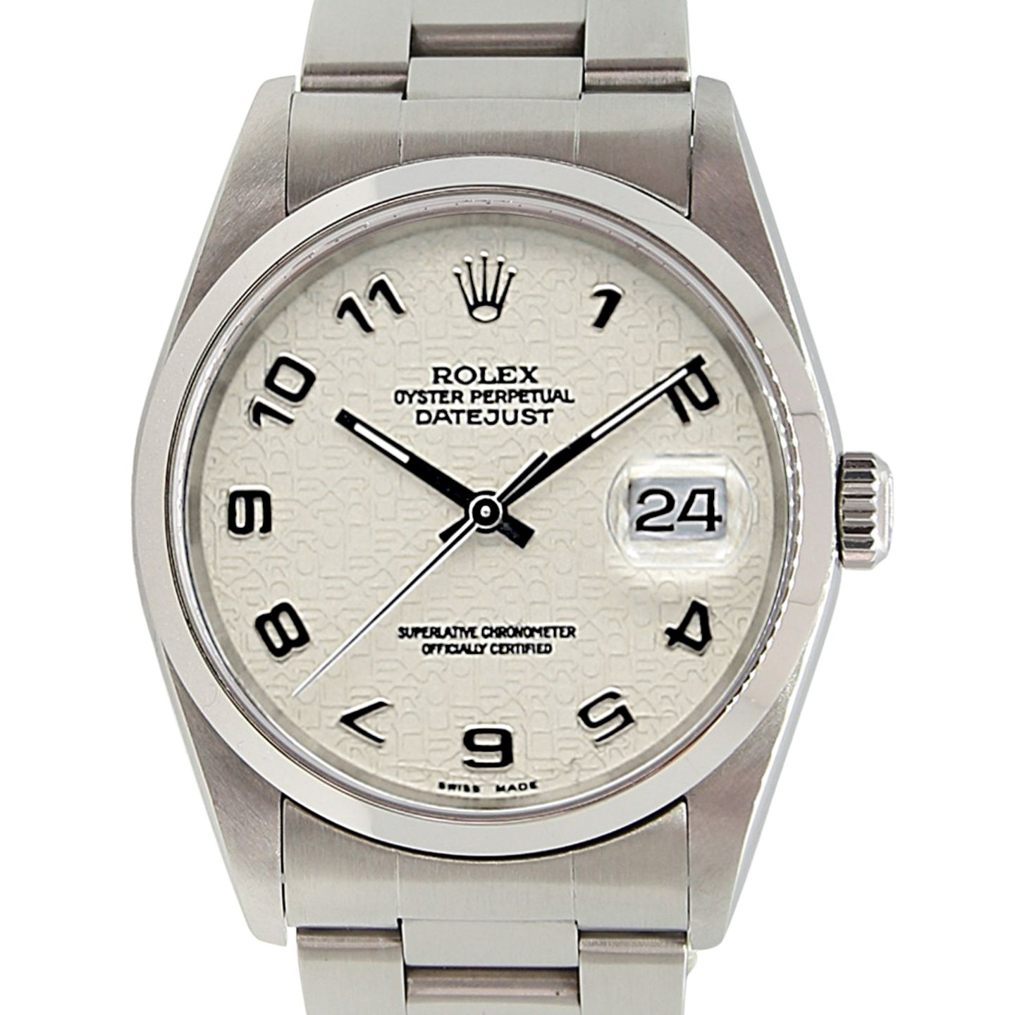 Rolex Datejust 36 16200 (Unknown (random serial)) - 36 mm Steel case (4/7)