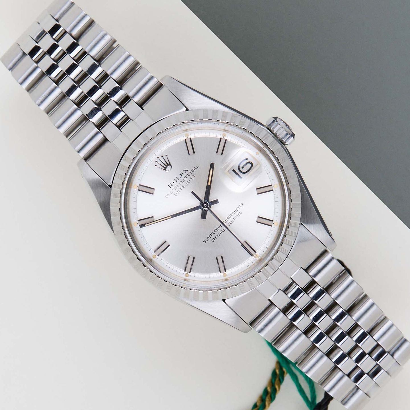 Rolex Datejust 1603 (1974) - 36mm Staal (1/8)