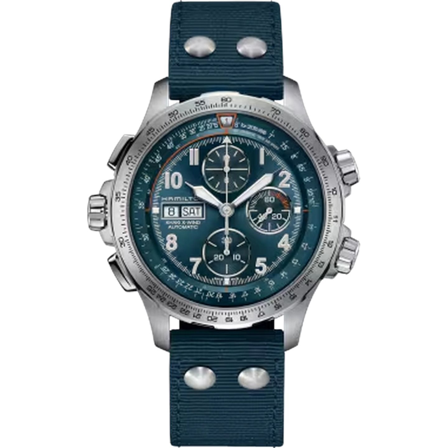 Hamilton Khaki Aviation H77906940 (2026) - Blue dial 45 mm Steel case (1/1)