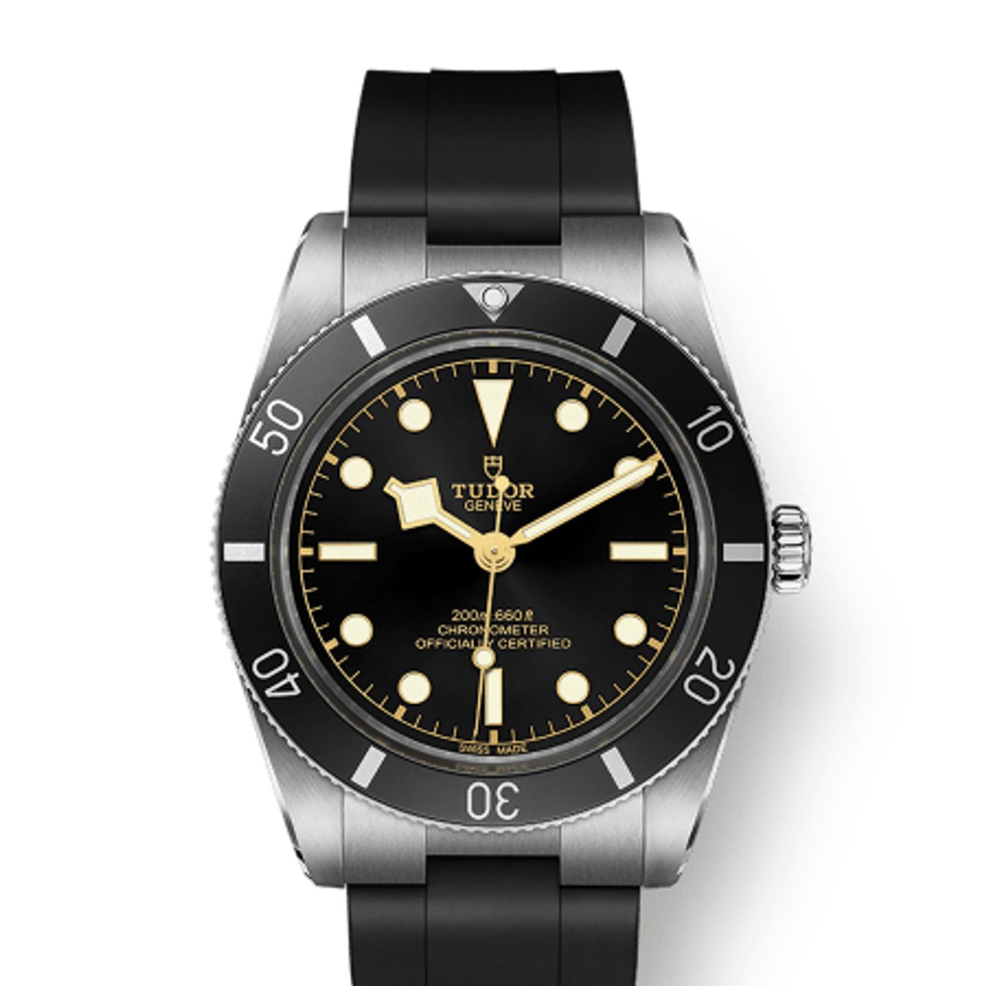 Tudor Black Bay 54 79000N (2024) - Zwart wijzerplaat 37mm Staal (1/1)