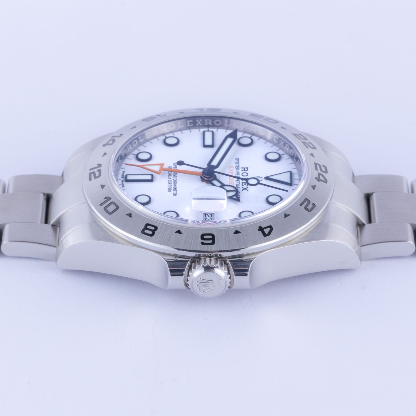 Rolex Explorer II 216570 (2019) - White dial 42 mm Steel case (6/8)