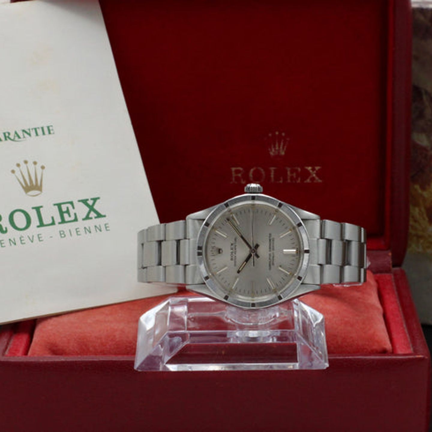 Rolex Oyster Perpetual 1007 (1981) - Silver dial 34 mm Steel case (3/7)