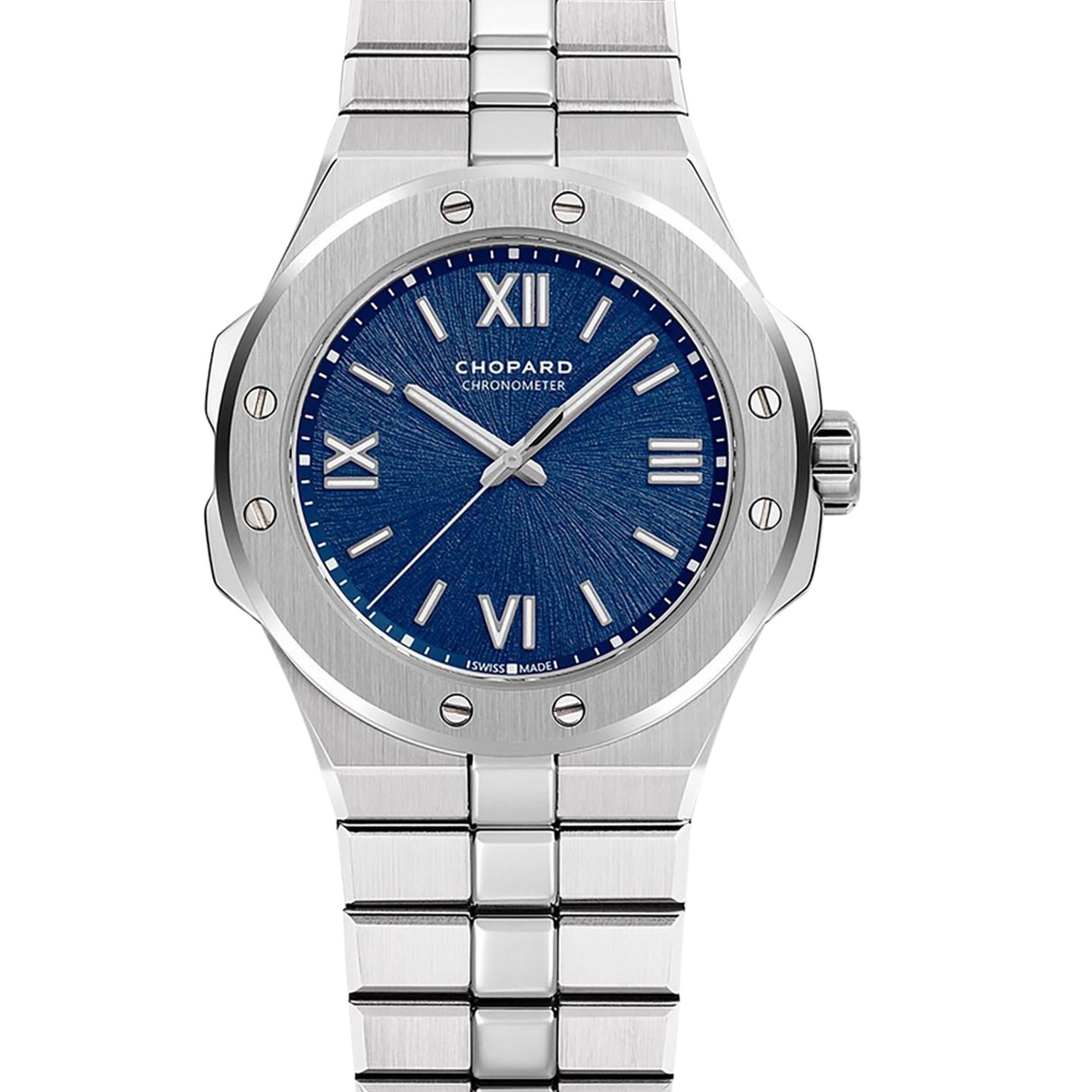 Chopard Alpine Eagle 298601-3001 (2024) - Blauw wijzerplaat 36mm Staal (1/1)