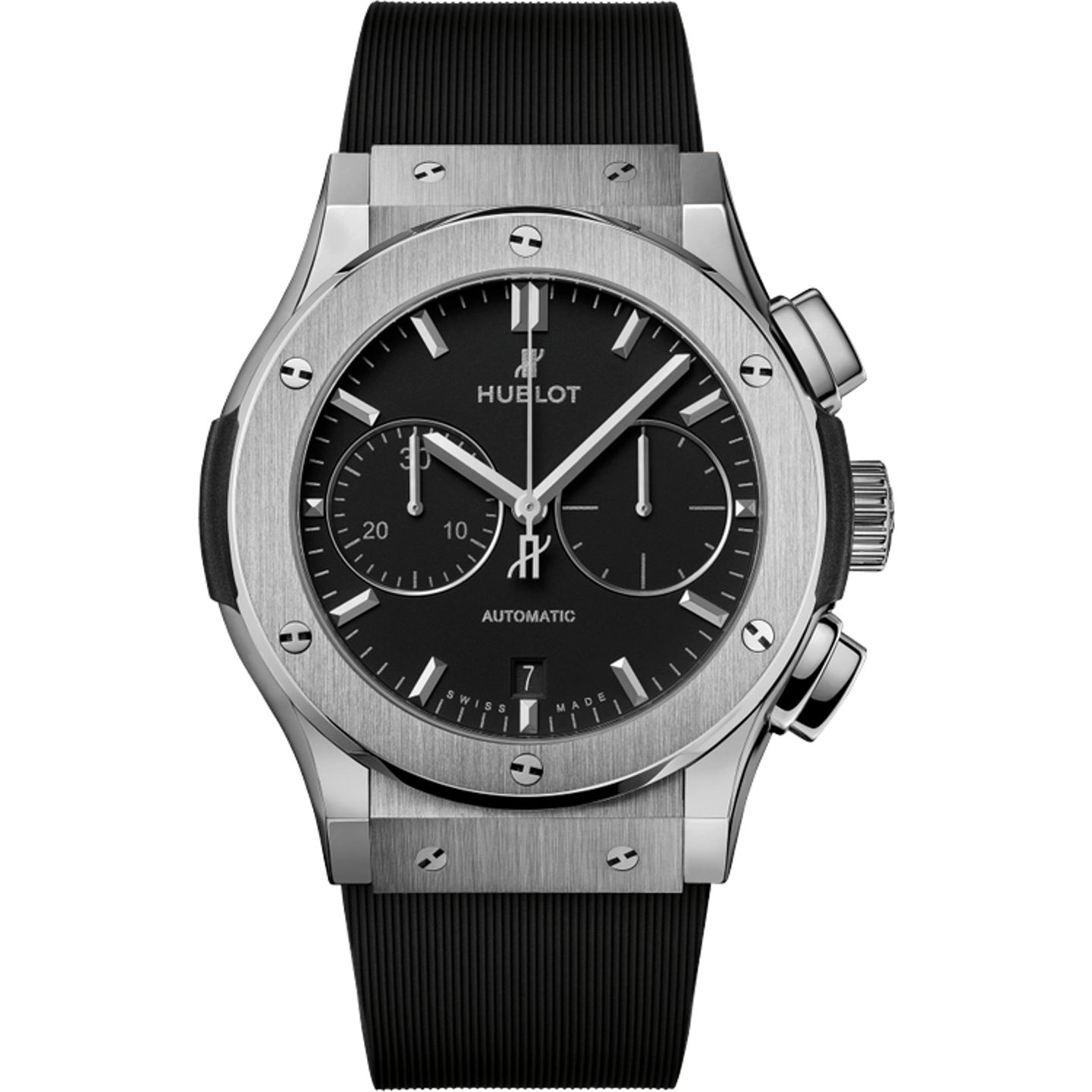 Hublot Classic Fusion Chronograph 521.NX.1171.RX (2025) - Black dial 45 mm Titanium case (1/1)
