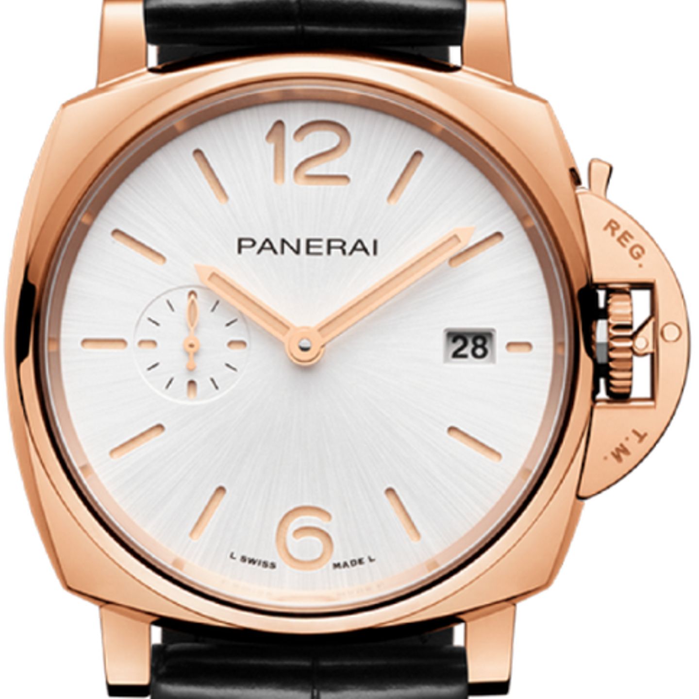 Panerai Luminor Due PAM01336 (2026) - Wit wijzerplaat 42mm Roodgoud (1/1)
