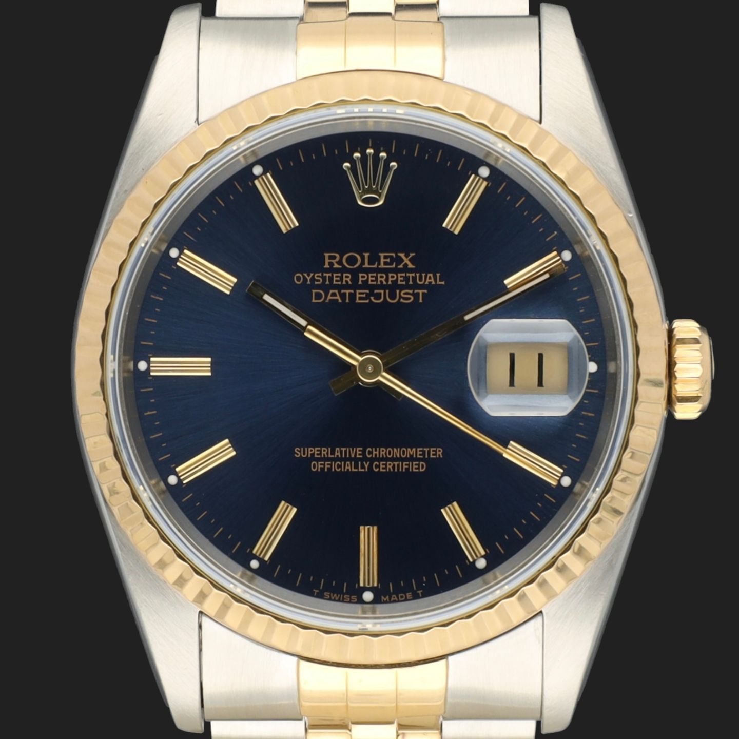 Rolex Datejust 36 16233 (1993) - 36mm Goud/Staal (2/8)