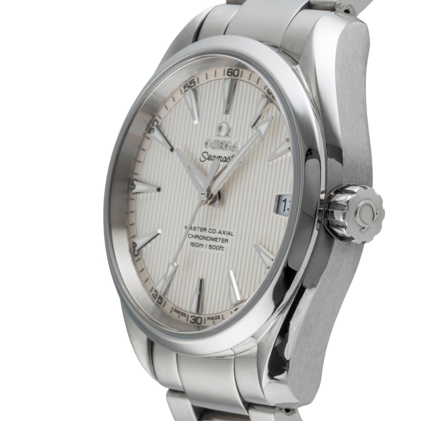 Omega Seamaster Aqua Terra 231.10.39.21.02.002 (Unknown (random serial)) - Silver dial 39 mm Steel case (6/8)