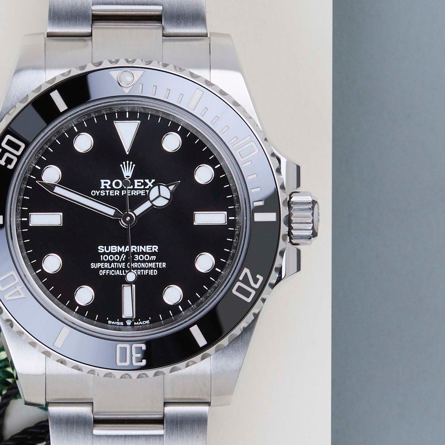 Rolex Submariner No Date 124060 (2022) - Black dial 41 mm Steel case (5/8)