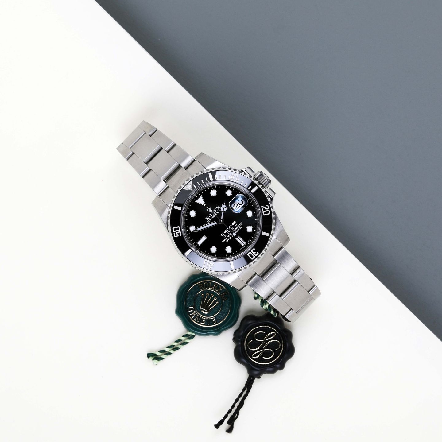 Rolex Submariner Date 116610LN (2020) - Zwart wijzerplaat 40mm Staal (2/8)