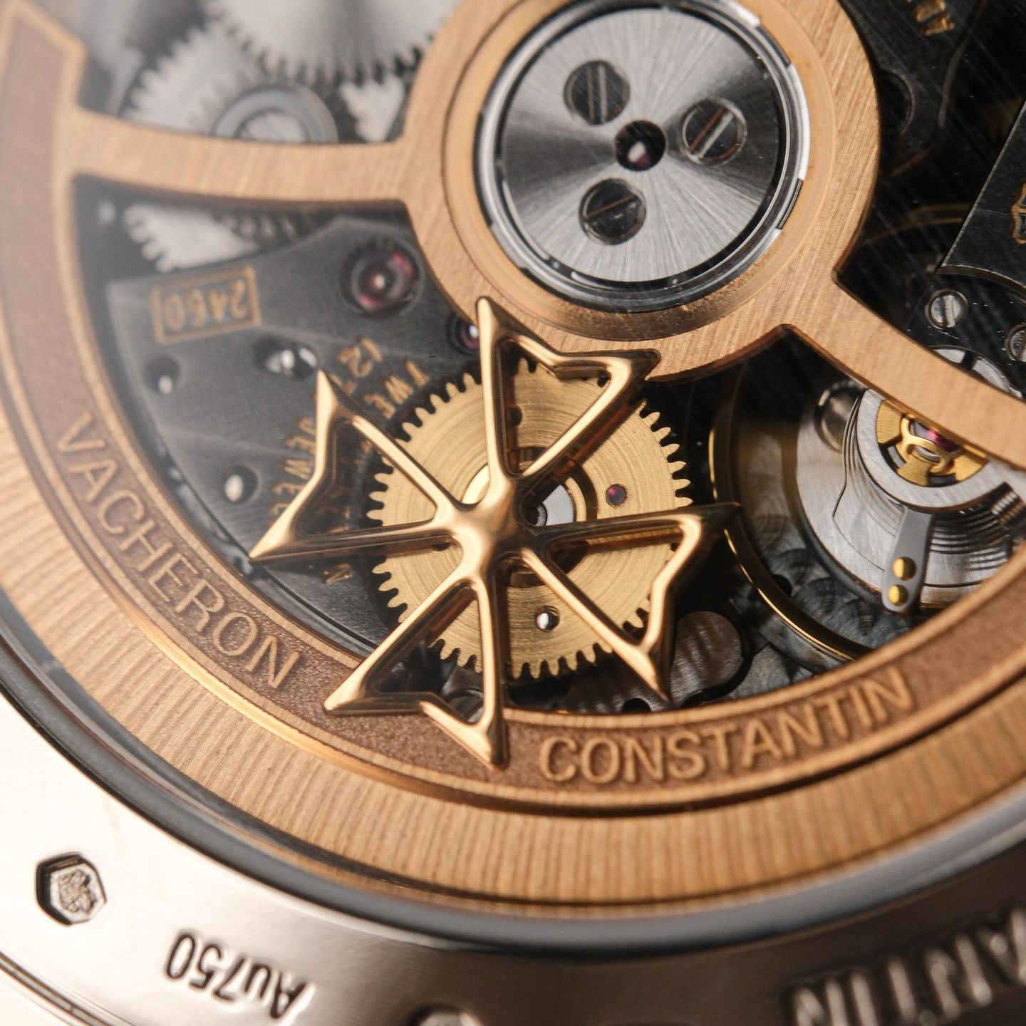 Vacheron Constantin Traditionnelle 4020T/000G-B655 (2022) - Transparent dial 41 mm White Gold case (7/8)