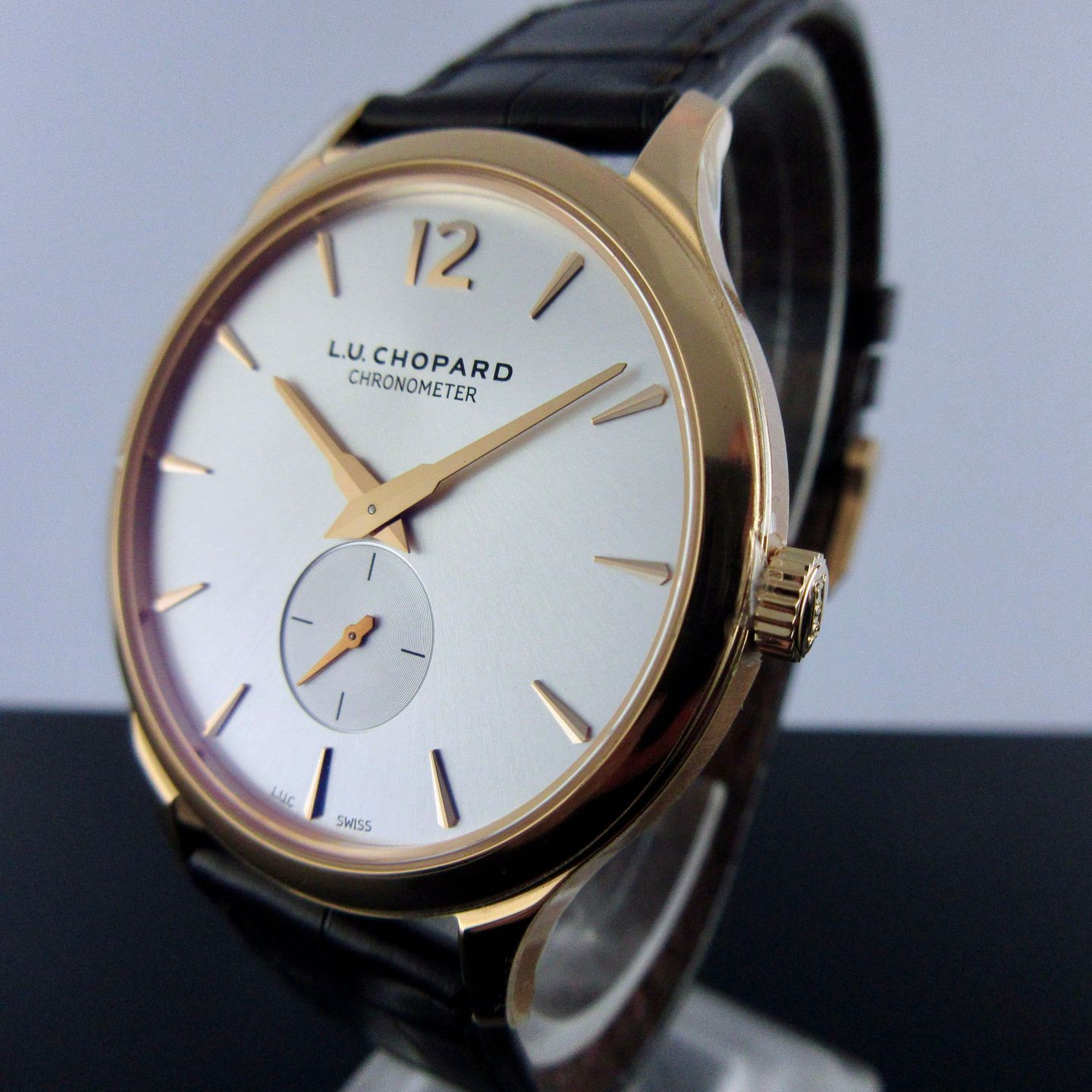 Chopard L.U.C 161948-5001 (2024) - Zilver wijzerplaat 40mm Roségoud (3/8)