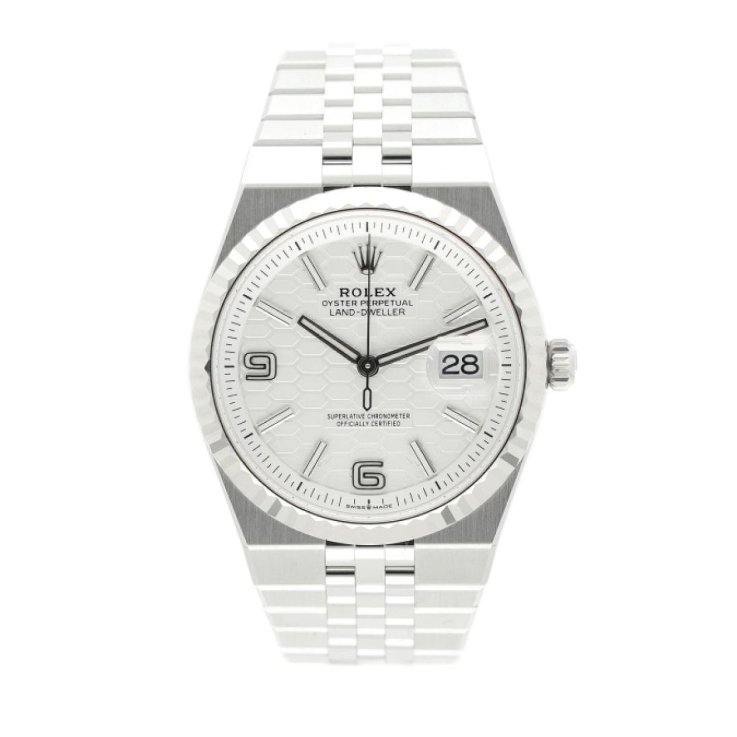 Rolex Land-Dweller 36 127234 (2026) - White dial 36 mm Steel case (1/5)