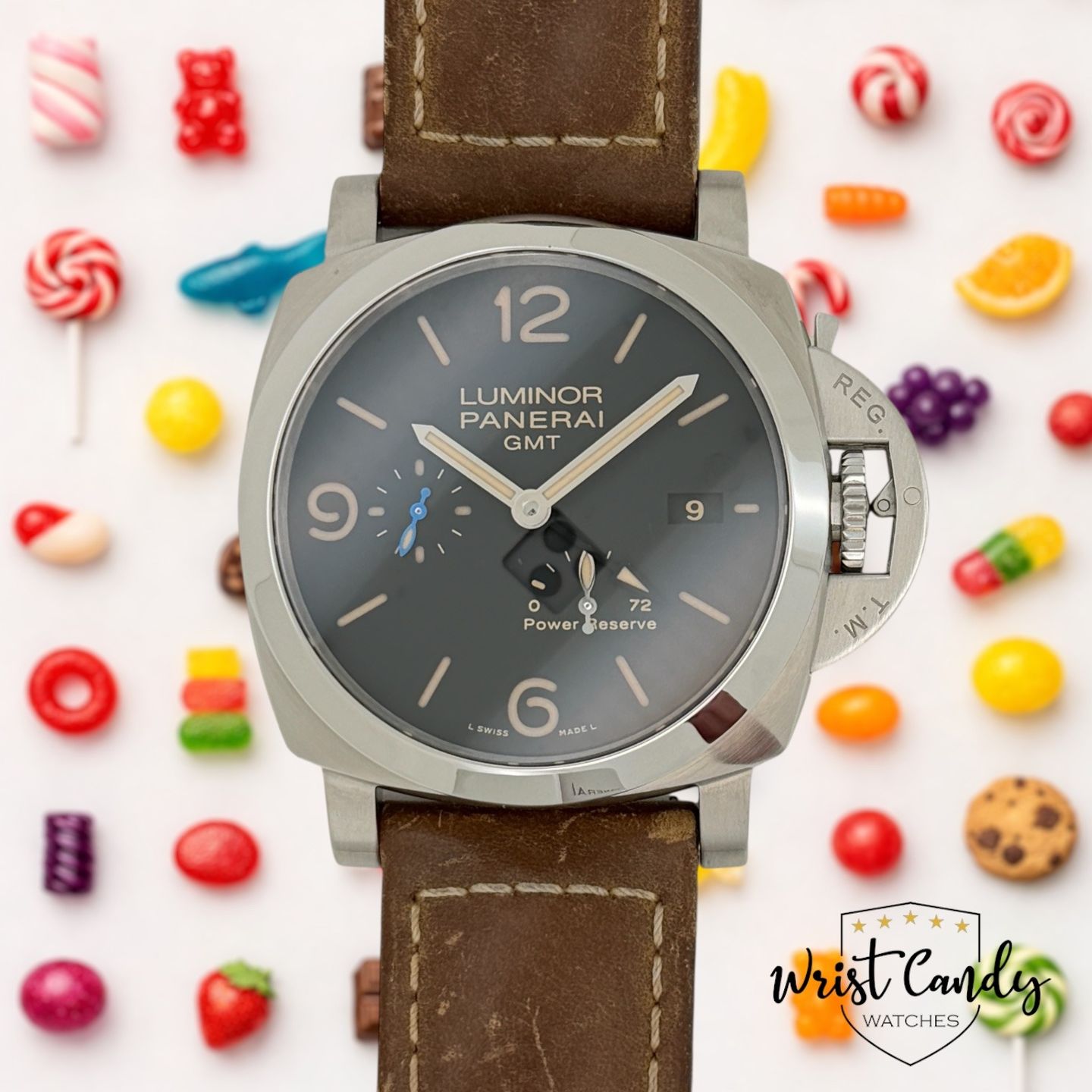 Panerai Luminor 1950 3 Days GMT Power Reserve Automatic PAM01321 - (1/8)