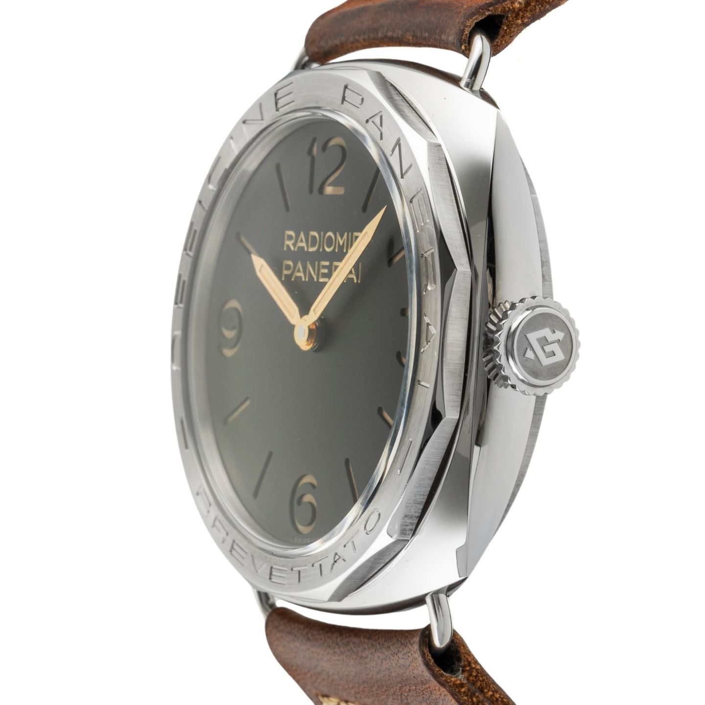 Panerai Special Editions PAM00685 (Onbekend (willekeurig serienummer)) - Zwart wijzerplaat 47mm Staal (6/8)