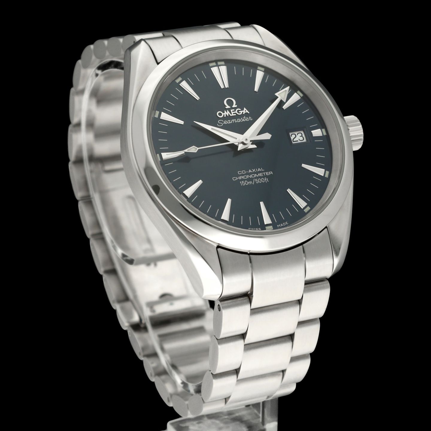 Omega Seamaster Aqua Terra 2503.80.00 (2006) - Blue dial 39 mm Steel case (4/8)