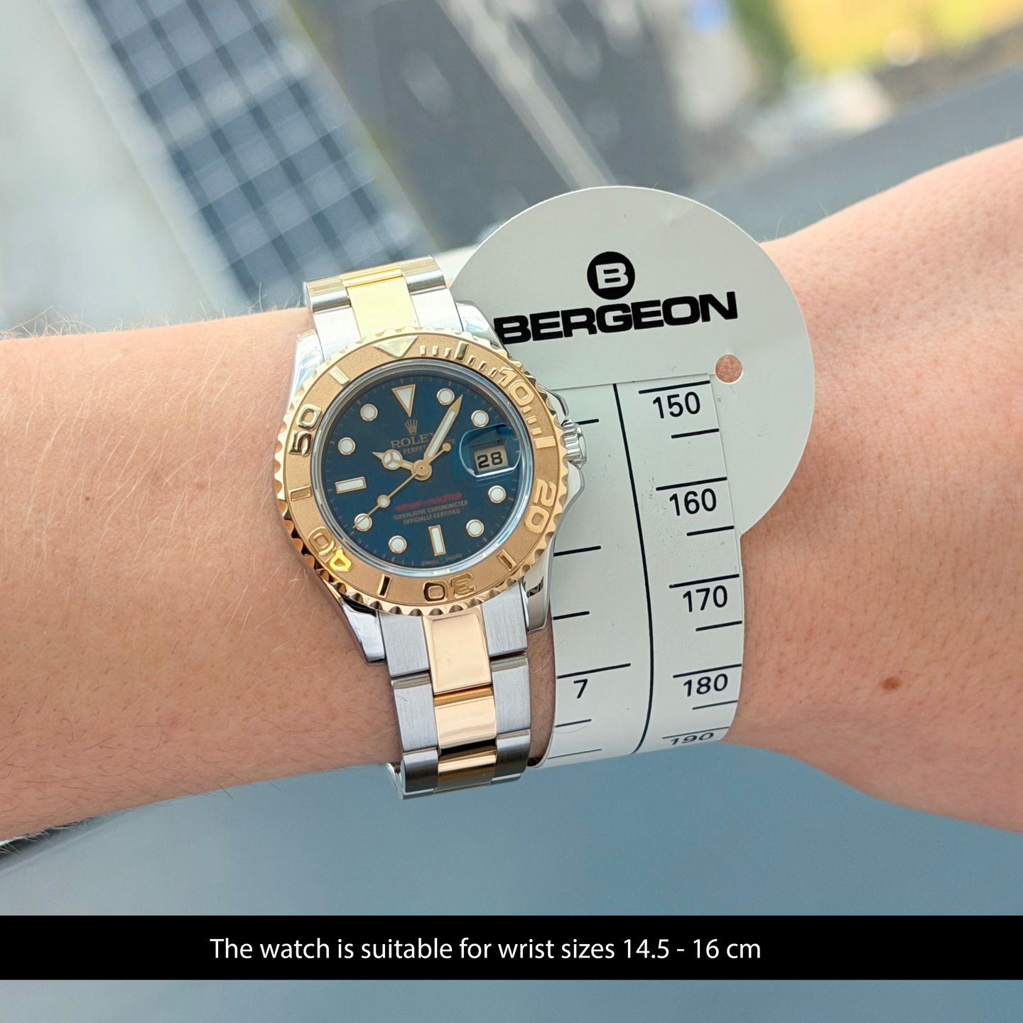 Rolex Yacht-Master 169623 (2005) - Blauw wijzerplaat 29mm Goud/Staal (2/8)