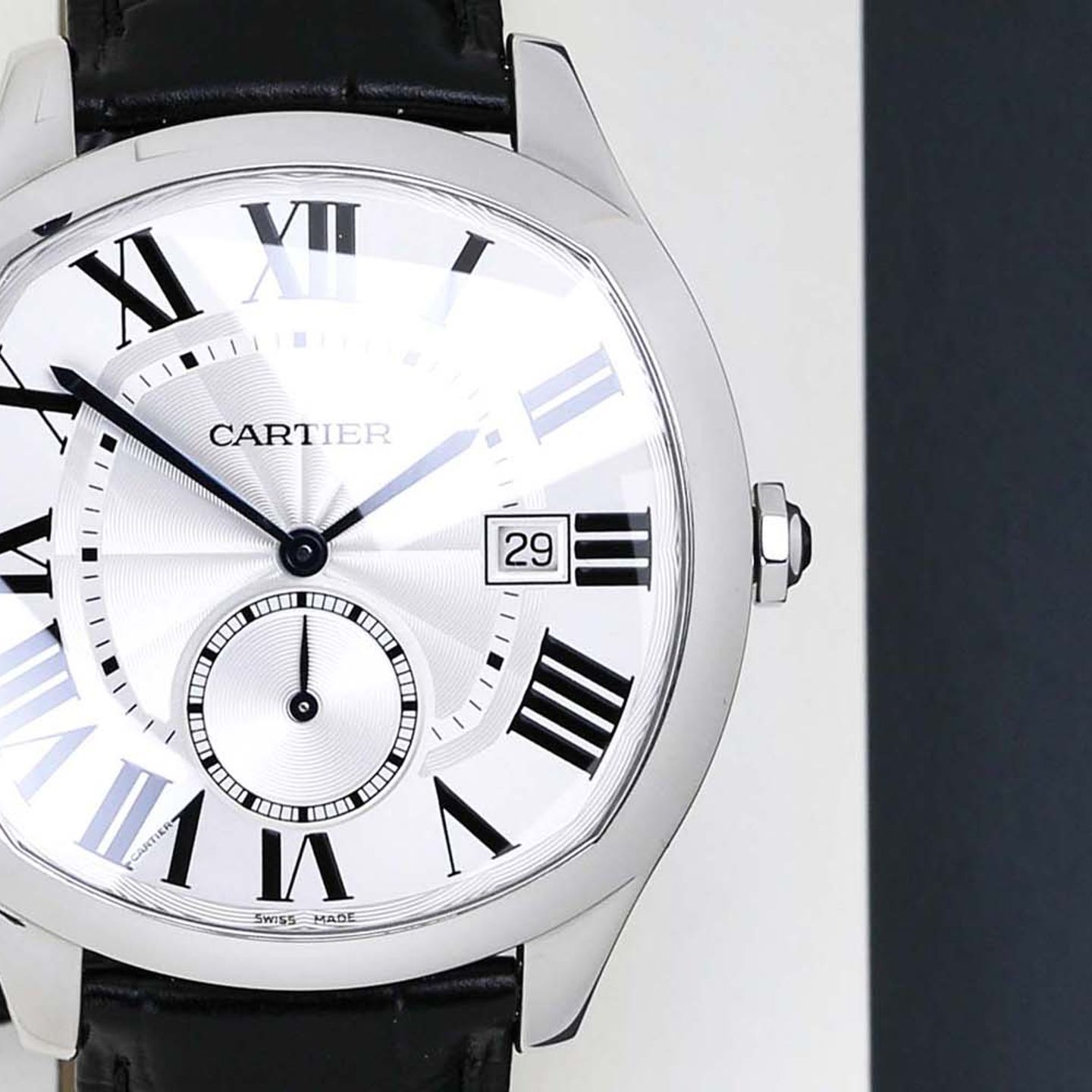 Cartier Drive de Cartier WSNM0004 (2016) - Silver dial 41 mm Steel case (5/8)