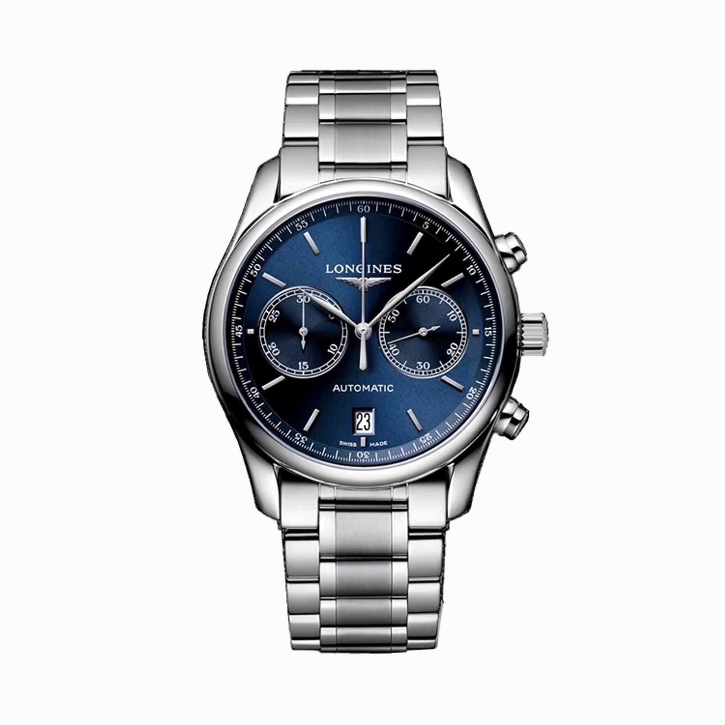 Longines Master Collection L2.629.4.92.6 (2025) - Blauw wijzerplaat 40mm Staal (1/1)