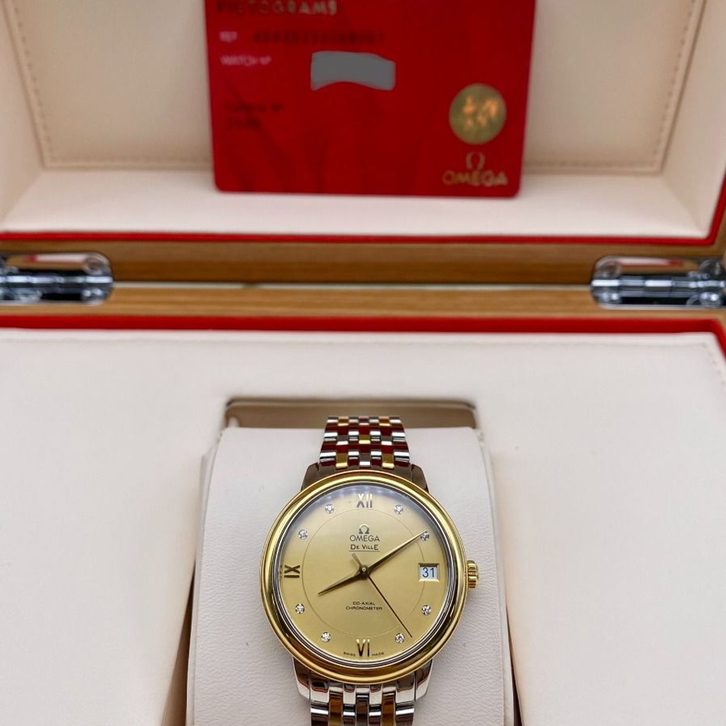 Omega De Ville Prestige 424.20.33.20.58.001 - (2/8)