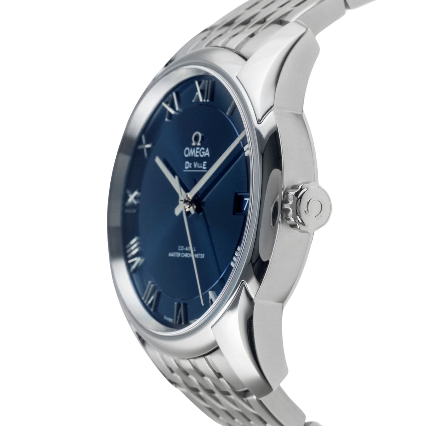 Omega De Ville 433.10.41.21.03.001 (2009) - Blauw wijzerplaat 41mm Staal (6/8)