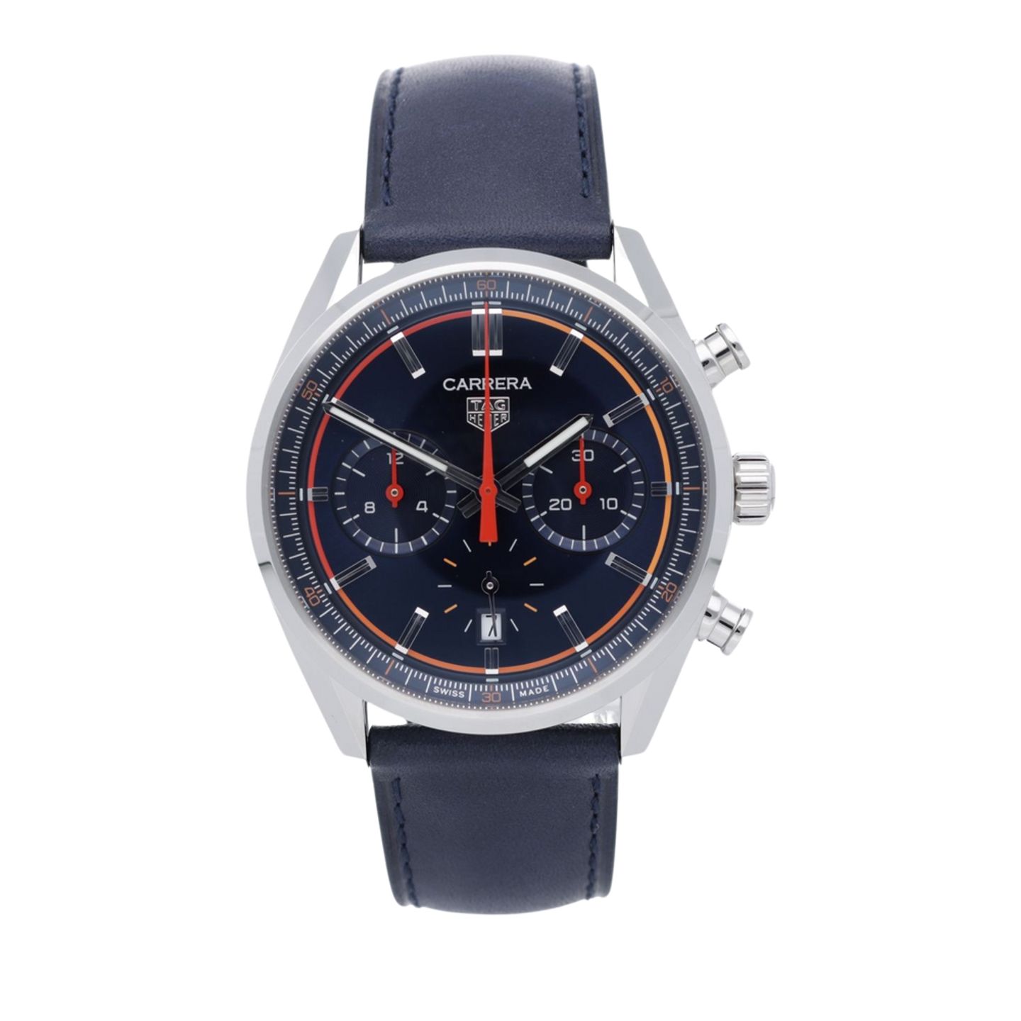 TAG Heuer Carrera CBN201D.FC6543 (2024) - Blue dial 42 mm Steel case (1/7)