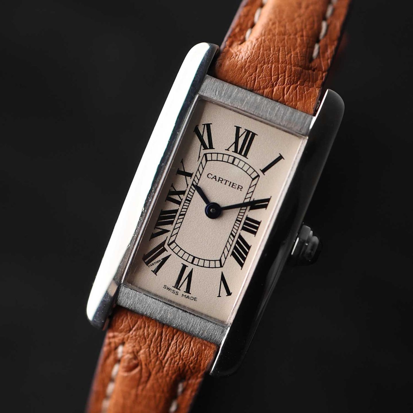 Cartier Tank Américaine 1713 (1996) - 19mm Witgoud (5/6)