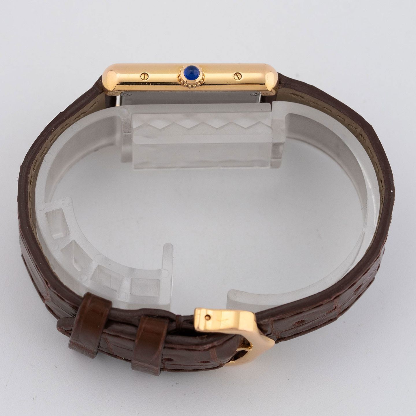 Cartier Tank Solo W5200024 (2013) - Zilver wijzerplaat 31mm Roségoud (4/7)