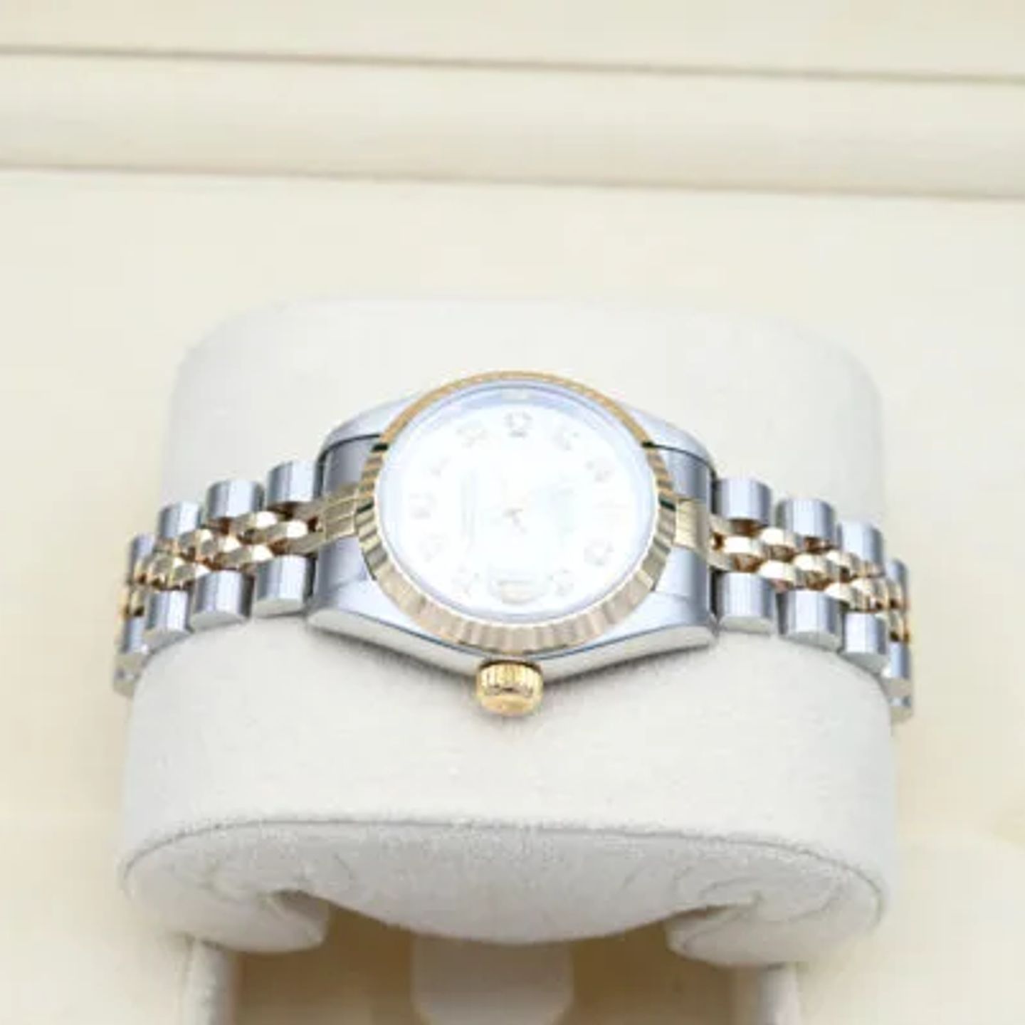 Rolex Lady-Datejust 69173 (1999) - Silver dial 26 mm Gold/Steel case (4/7)