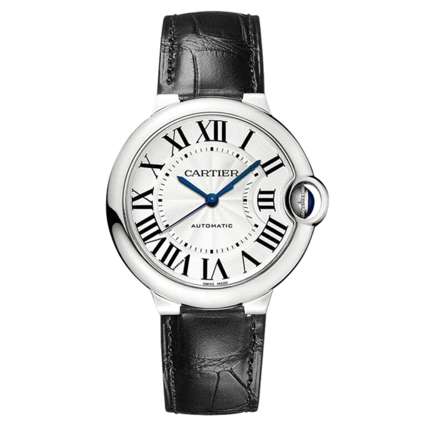 Cartier Ballon Bleu 36mm WSBB0028 (2024) - Zilver wijzerplaat 36mm Staal (1/1)