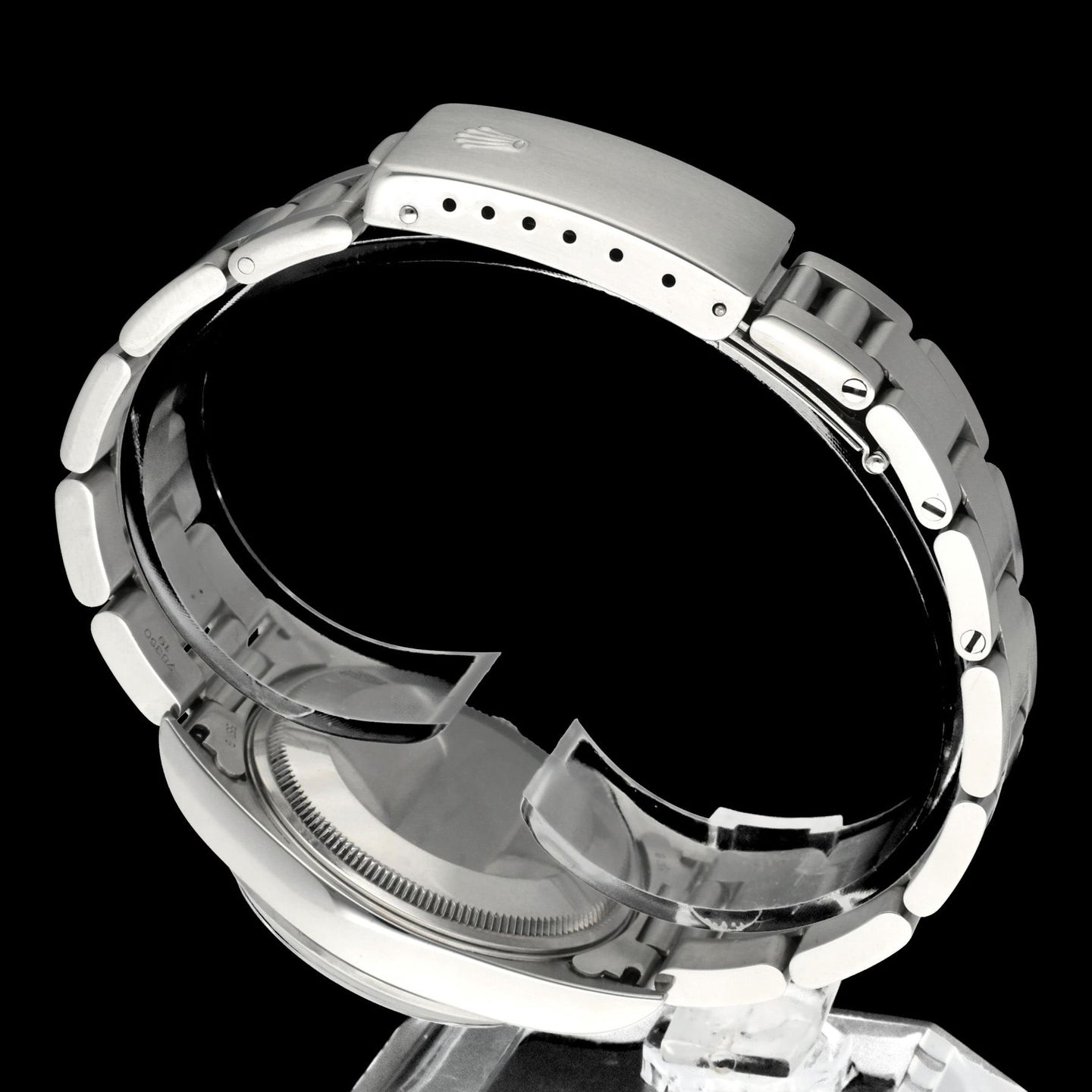 Rolex Air-King 14000 (1994) - White dial 34 mm Steel case (7/7)