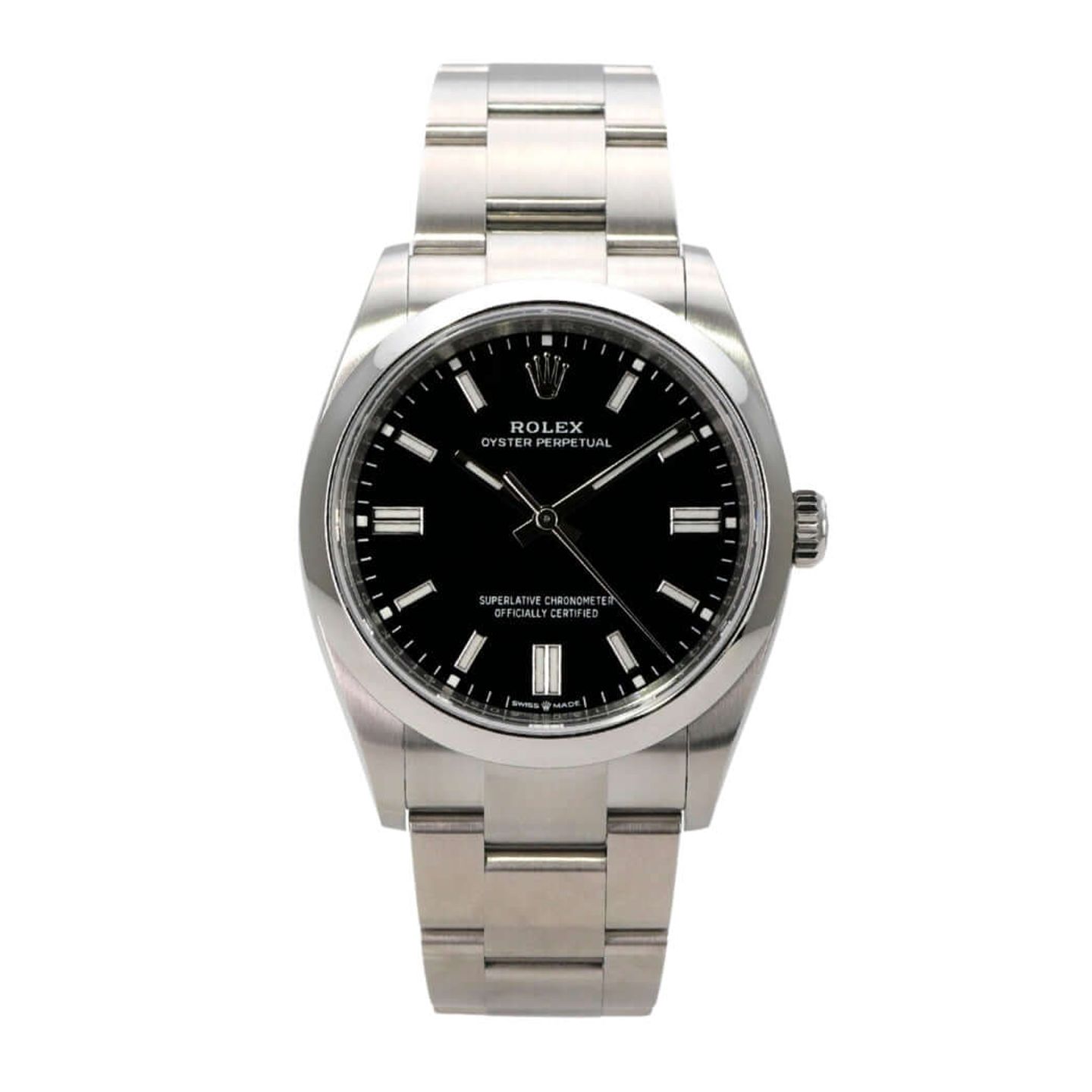 Rolex Oyster Perpetual 36 126000 (2025) - Black dial 36 mm Steel case (2/8)