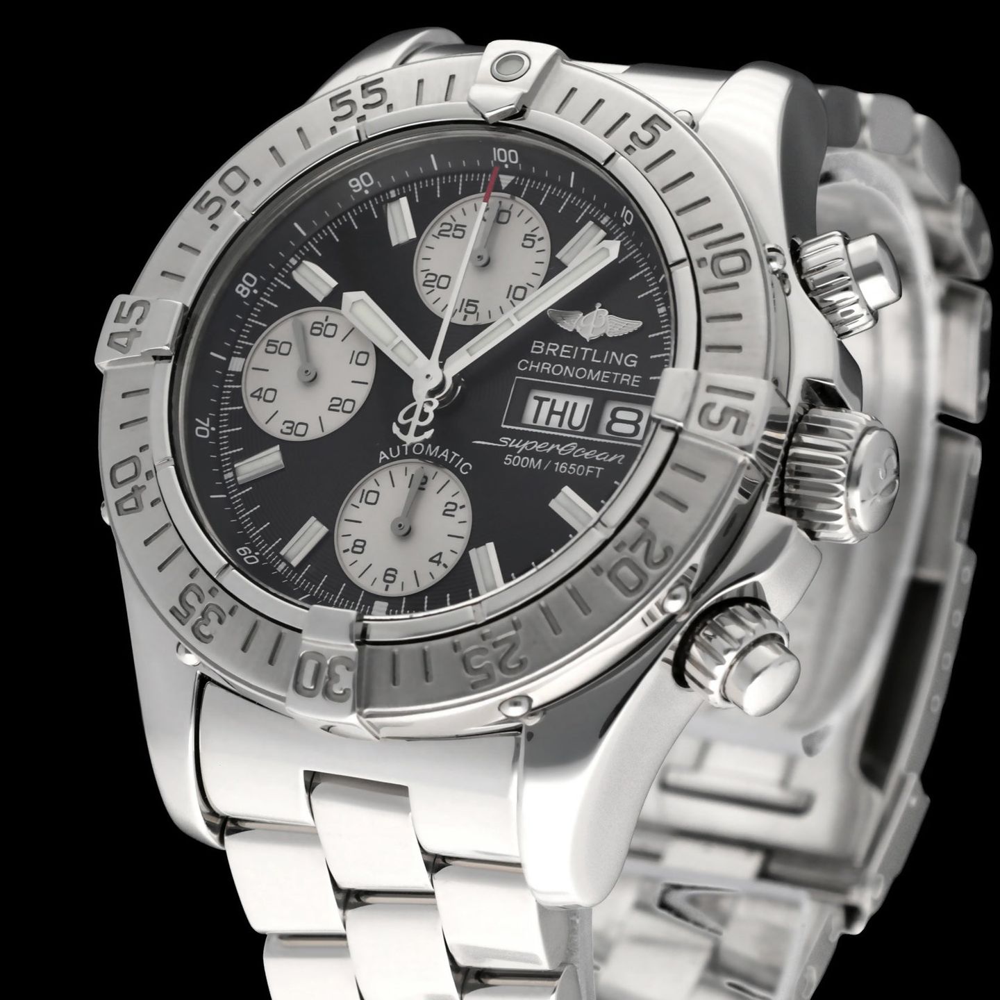 Breitling Superocean Chronograph II A13340 (2009) - 42 mm Steel case (7/8)