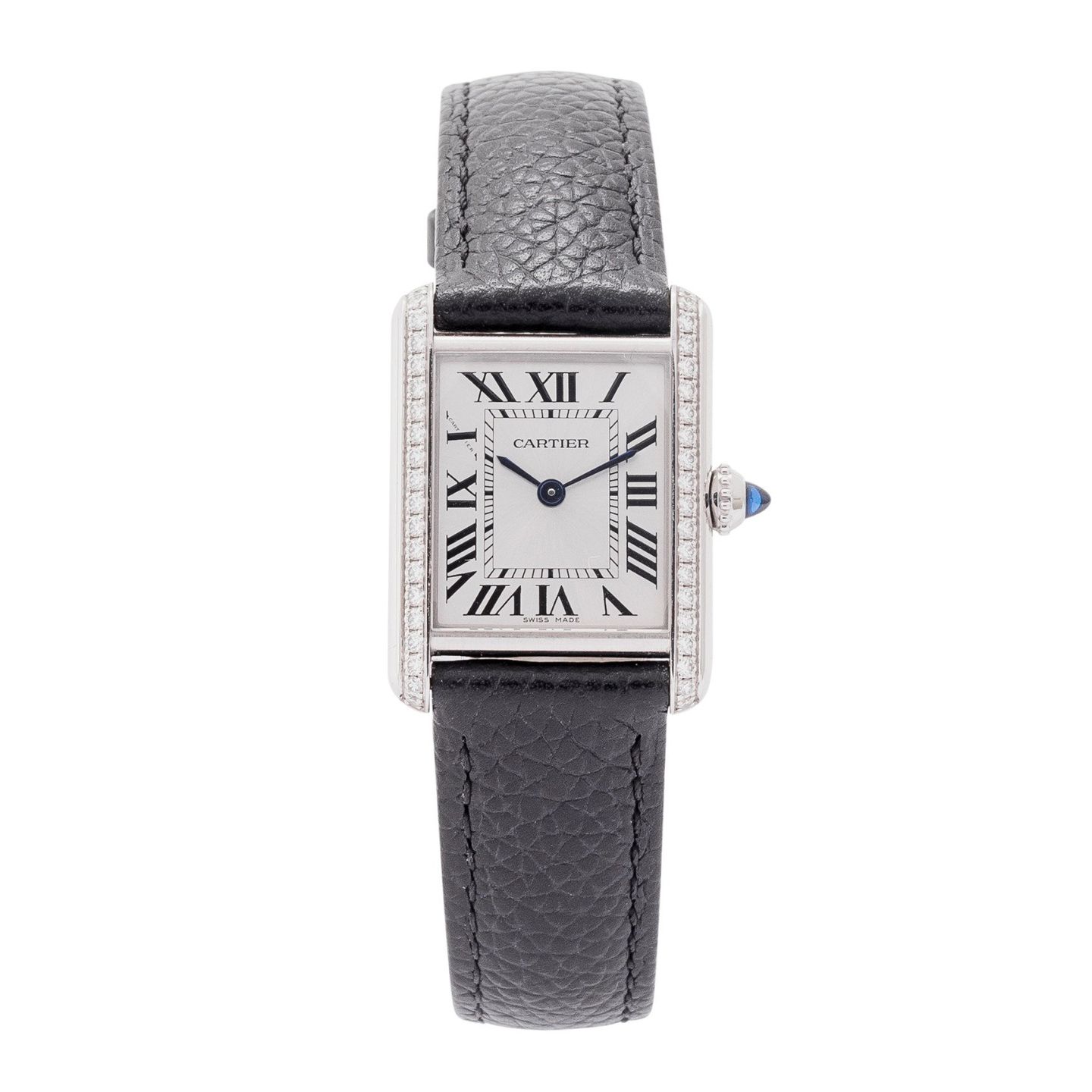 Cartier Tank W4TA0016 (2022) - Zilver wijzerplaat 22mm Staal (1/1)