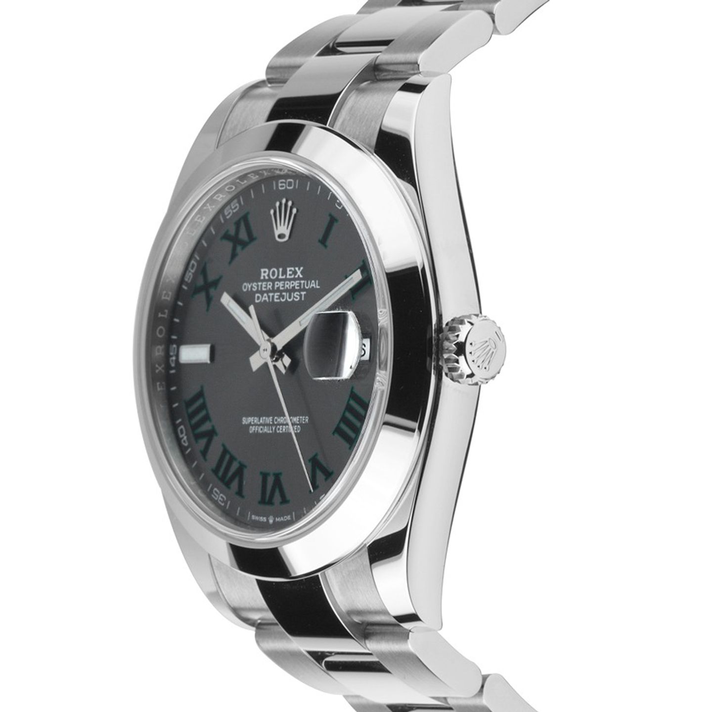 Rolex Datejust 41 126300 (2024) - Grey dial 41 mm Steel case (3/6)