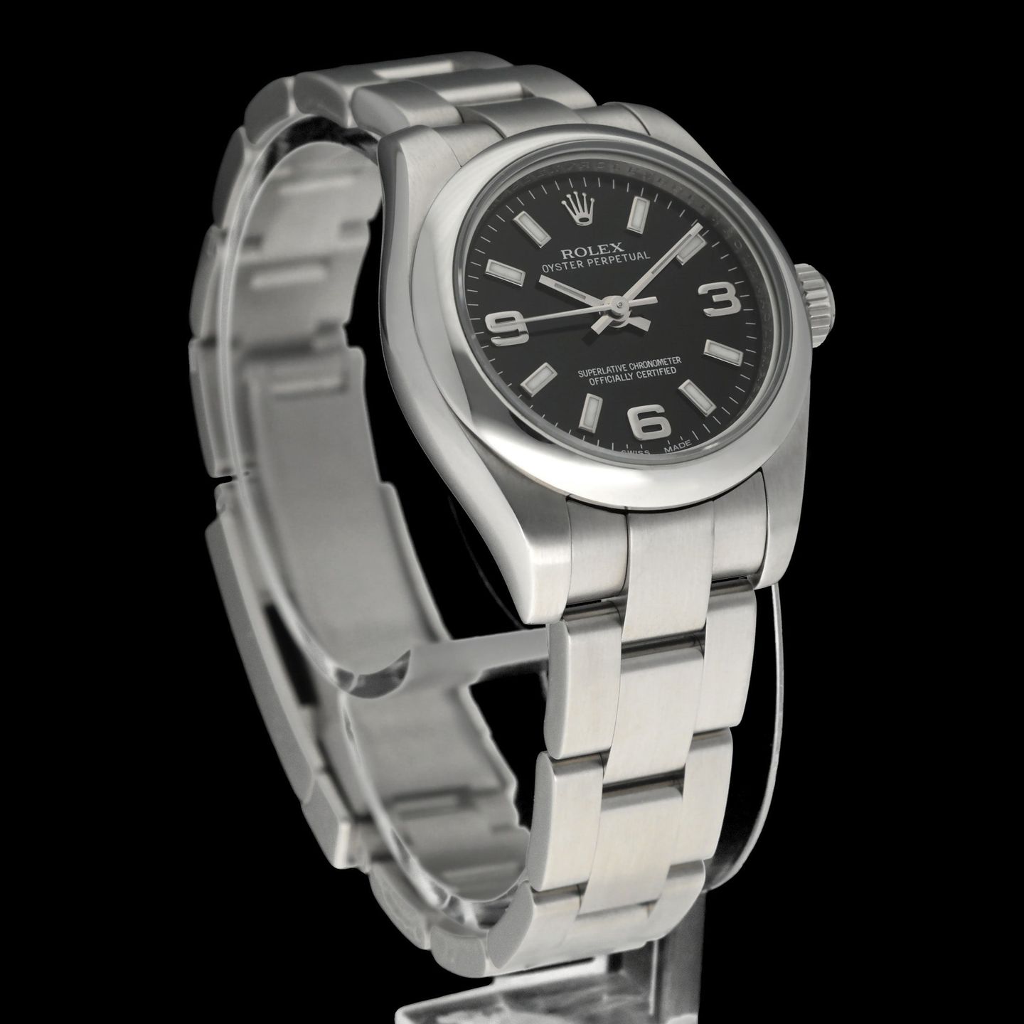 Rolex Oyster Perpetual 26 176200 (2011) - 26 mm Steel case (4/8)