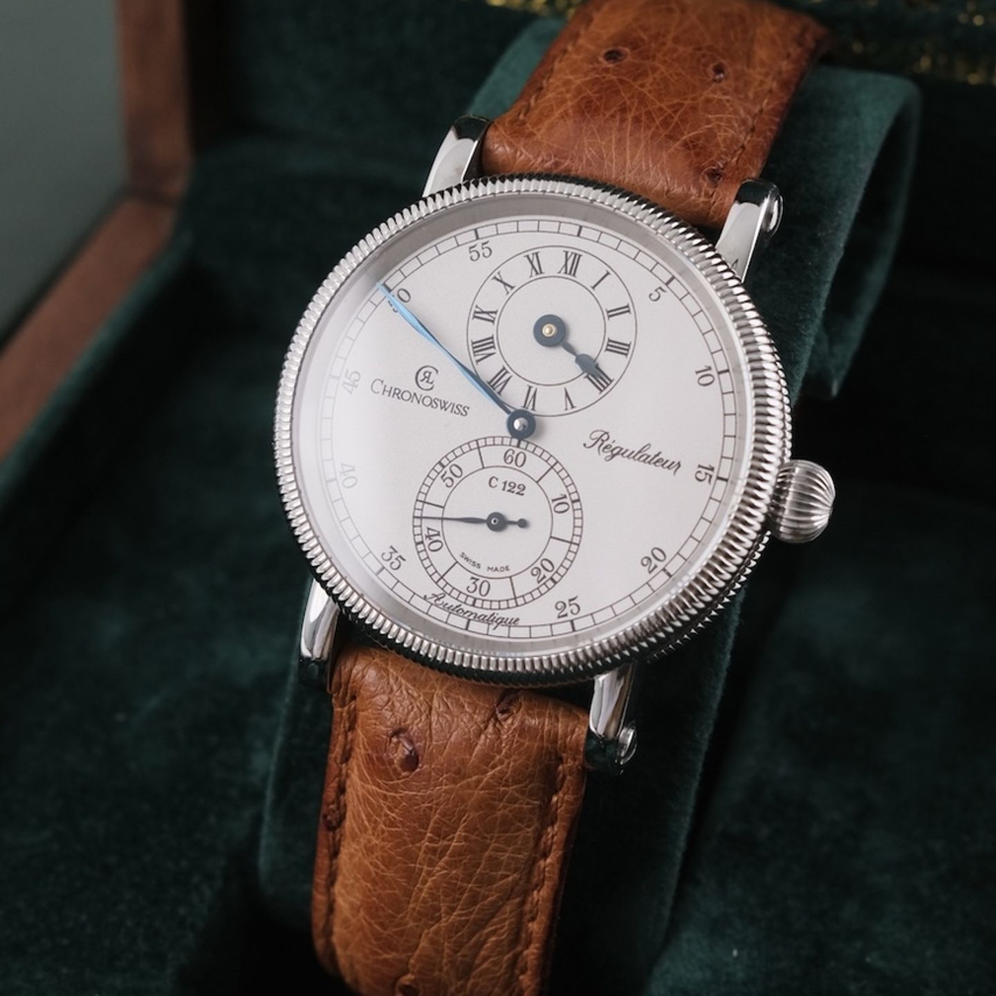 Chronoswiss Régulateur CH-1223-M (2000) - Staal (3/8)