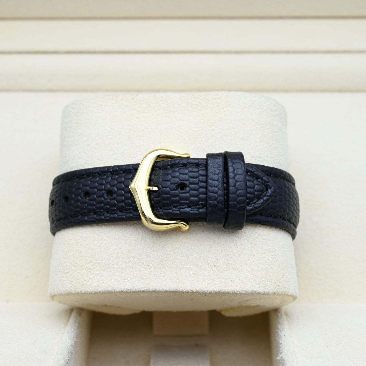 Cartier Tank Vermeil Unknown (Unknown (random serial)) - Black dial 23 mm Silver case (5/7)