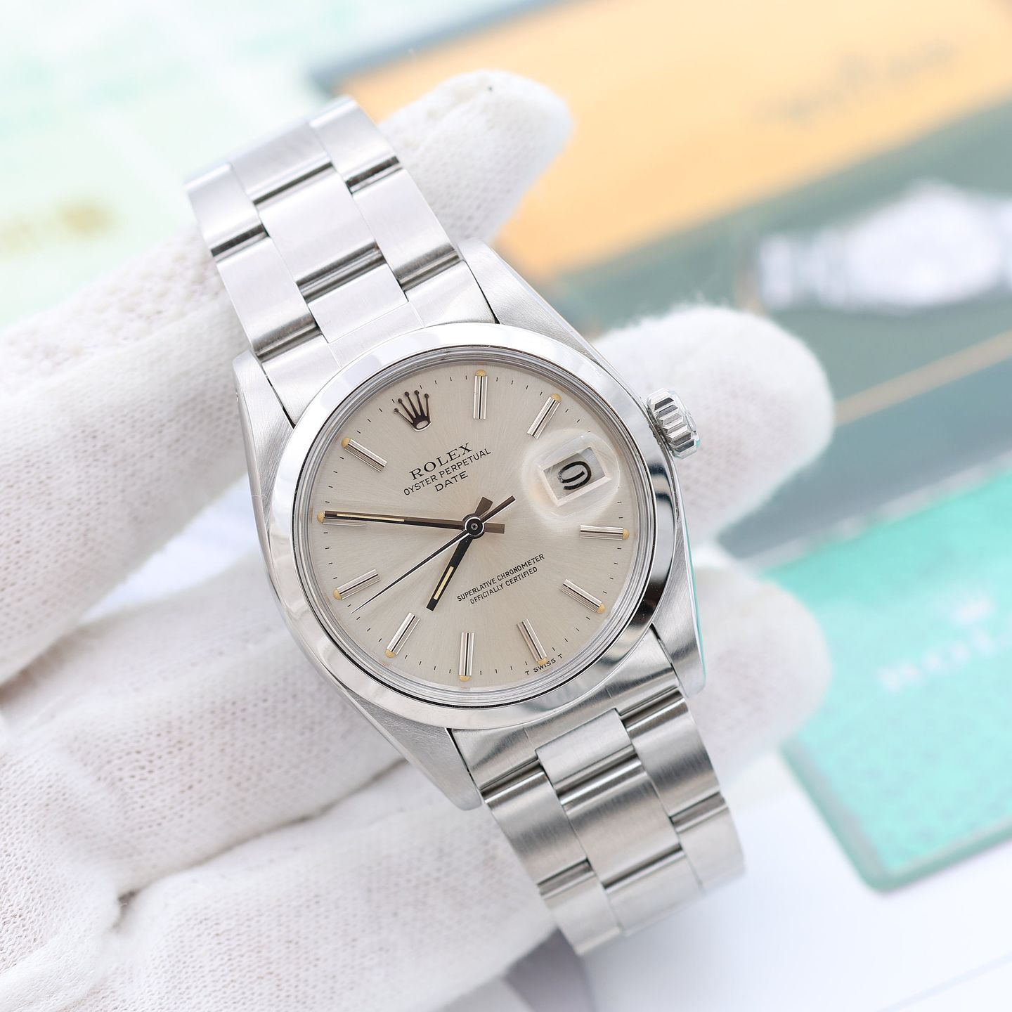 Rolex Oyster Perpetual Date 1500 - (3/8)