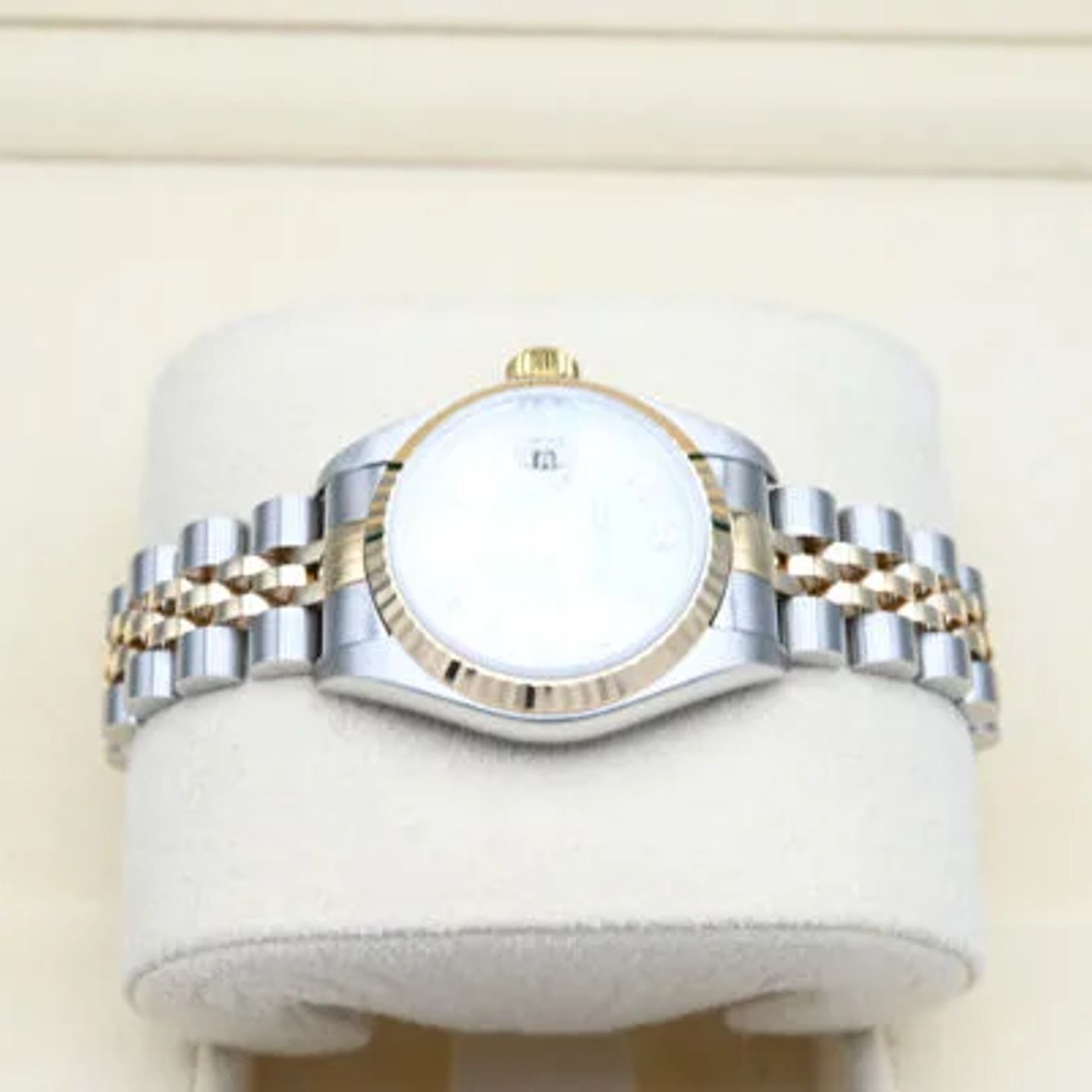 Rolex Lady-Datejust 79173 (2000) - White dial 26 mm Gold/Steel case (3/7)