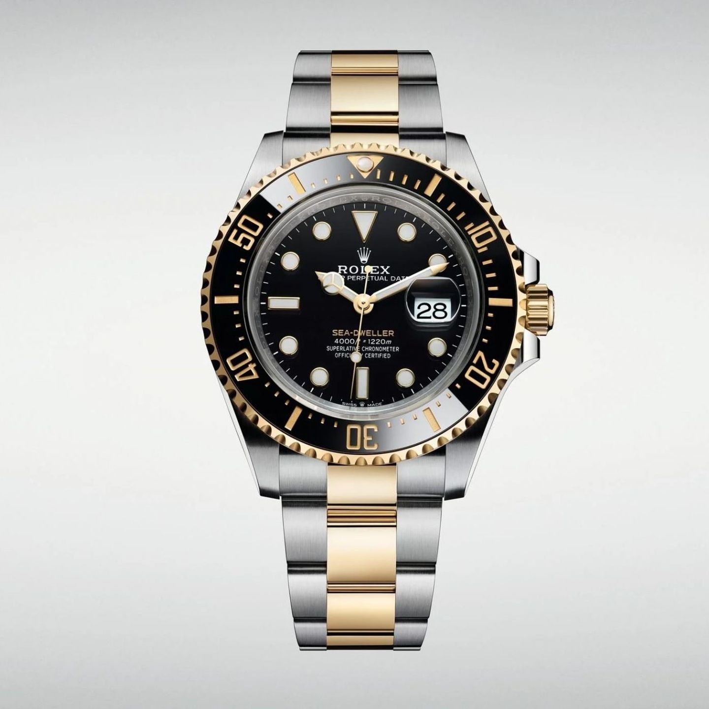 Rolex Sea-Dweller 126603 (2023) - Zwart wijzerplaat 43mm Goud/Staal (1/1)
