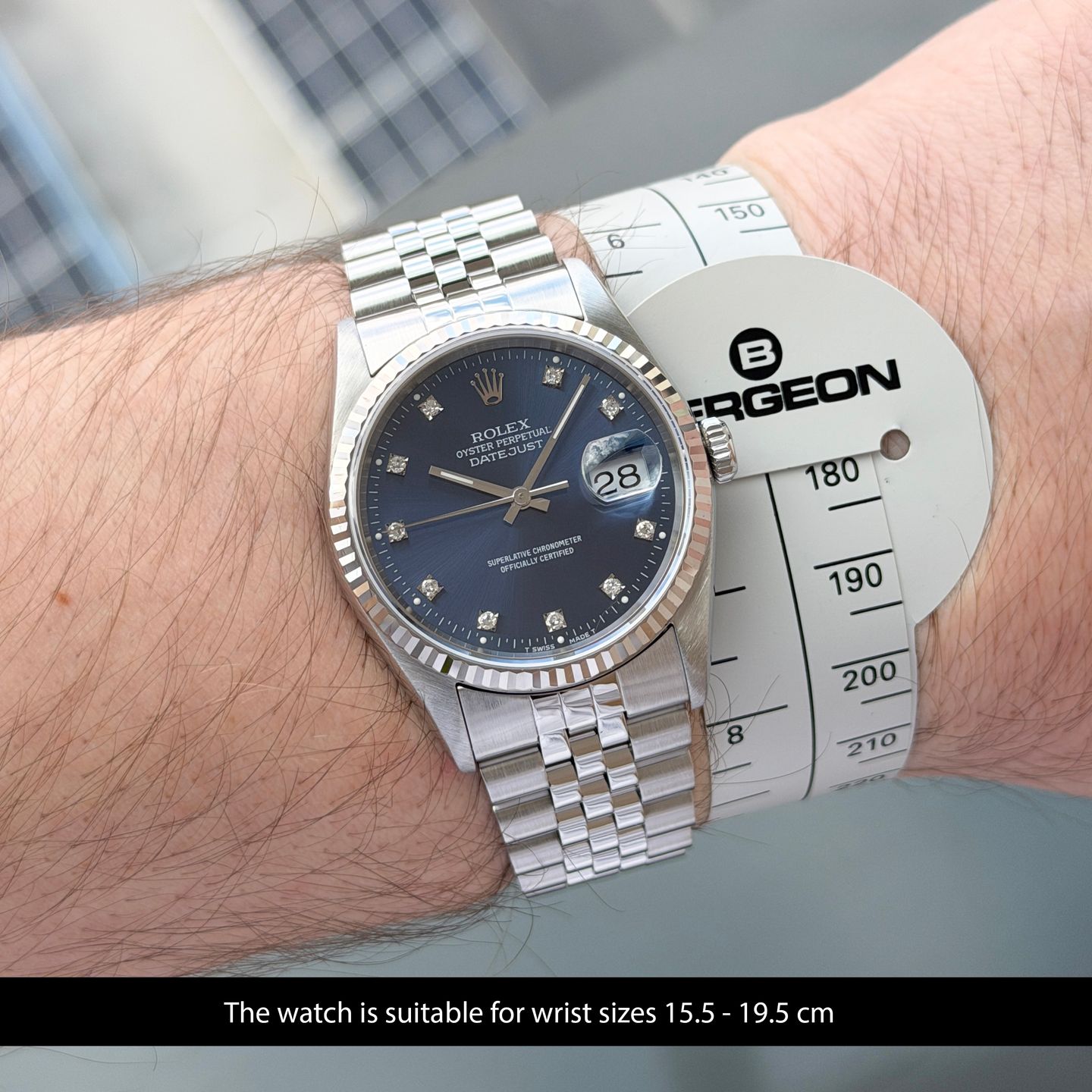 Rolex Datejust 36 16234 (1994) - 36mm Staal (2/8)